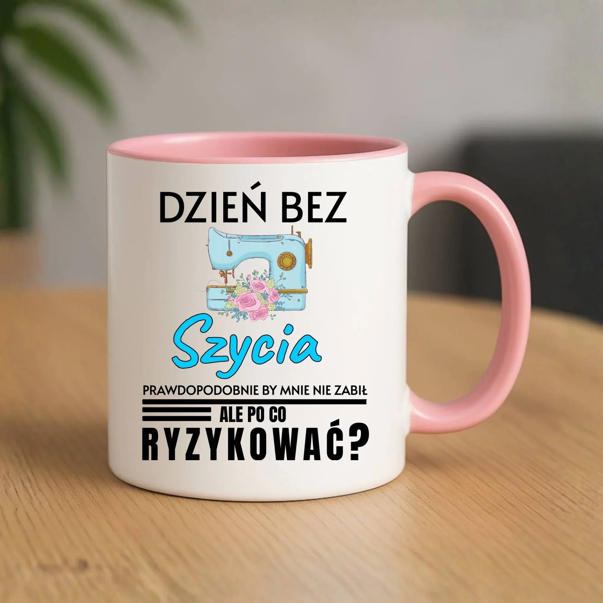 Kubek szyciowy dla krawcowej – Dzień bez szycia HS24 - StoryCups.pl
