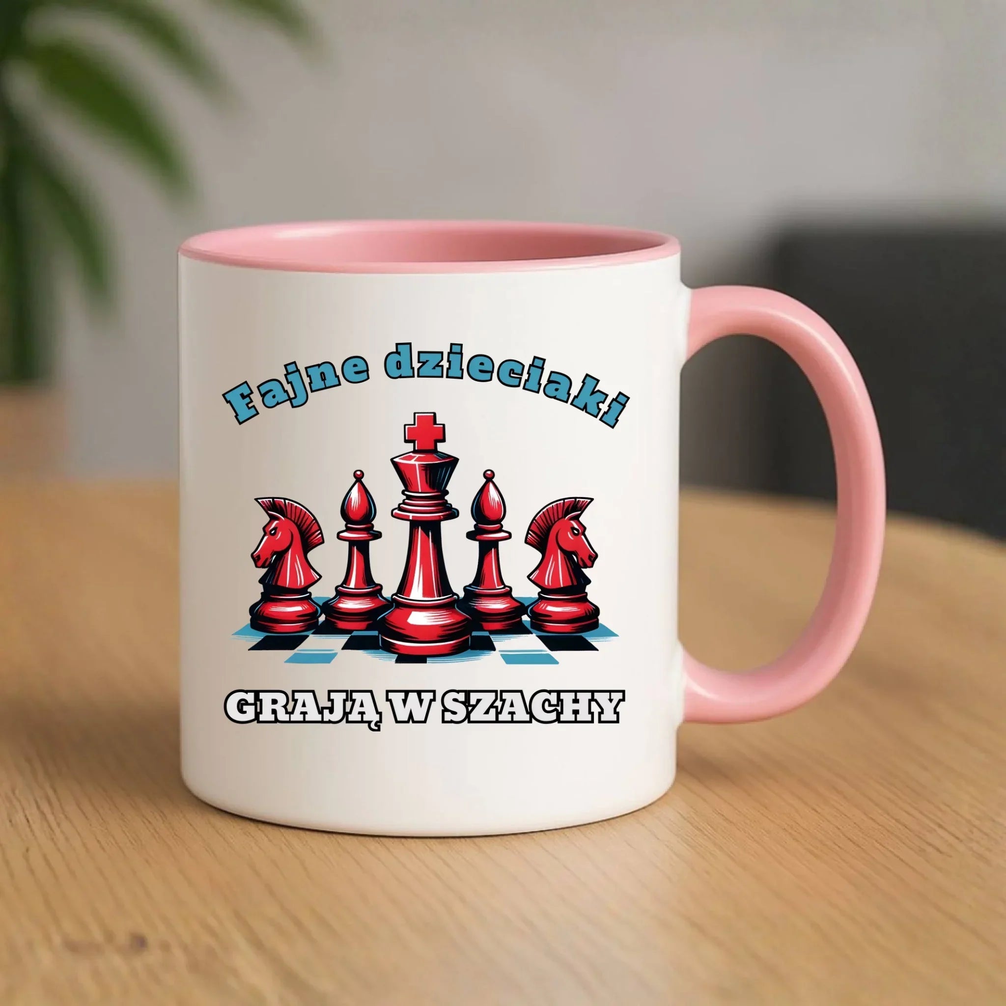 Kubek dla szachisty - Fajne dzieciaki grają w szachy HS03 - StoryCups.pl