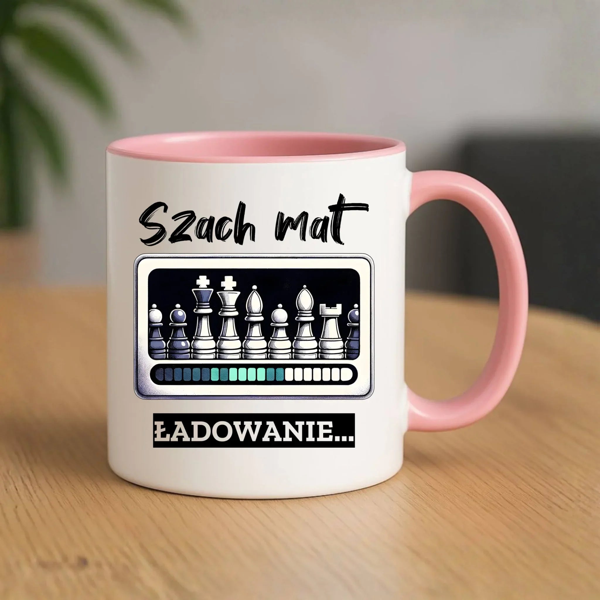 Kubek dla szachisty - Szach mat ładowanie HSZ08 - StoryCups.pl