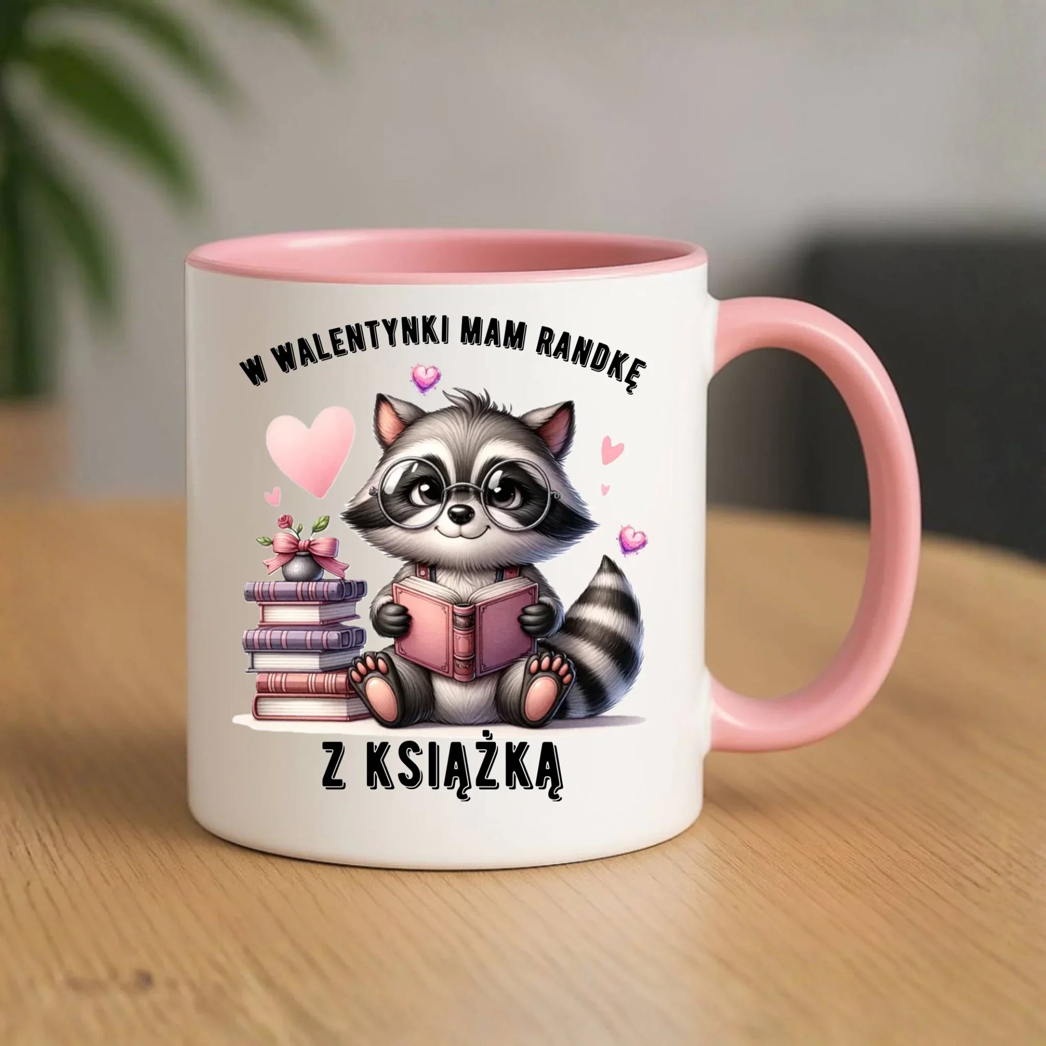 Kubek na Walentynki dla mola książkowego – Mam randkę z książką W20 - StoryCups.pl