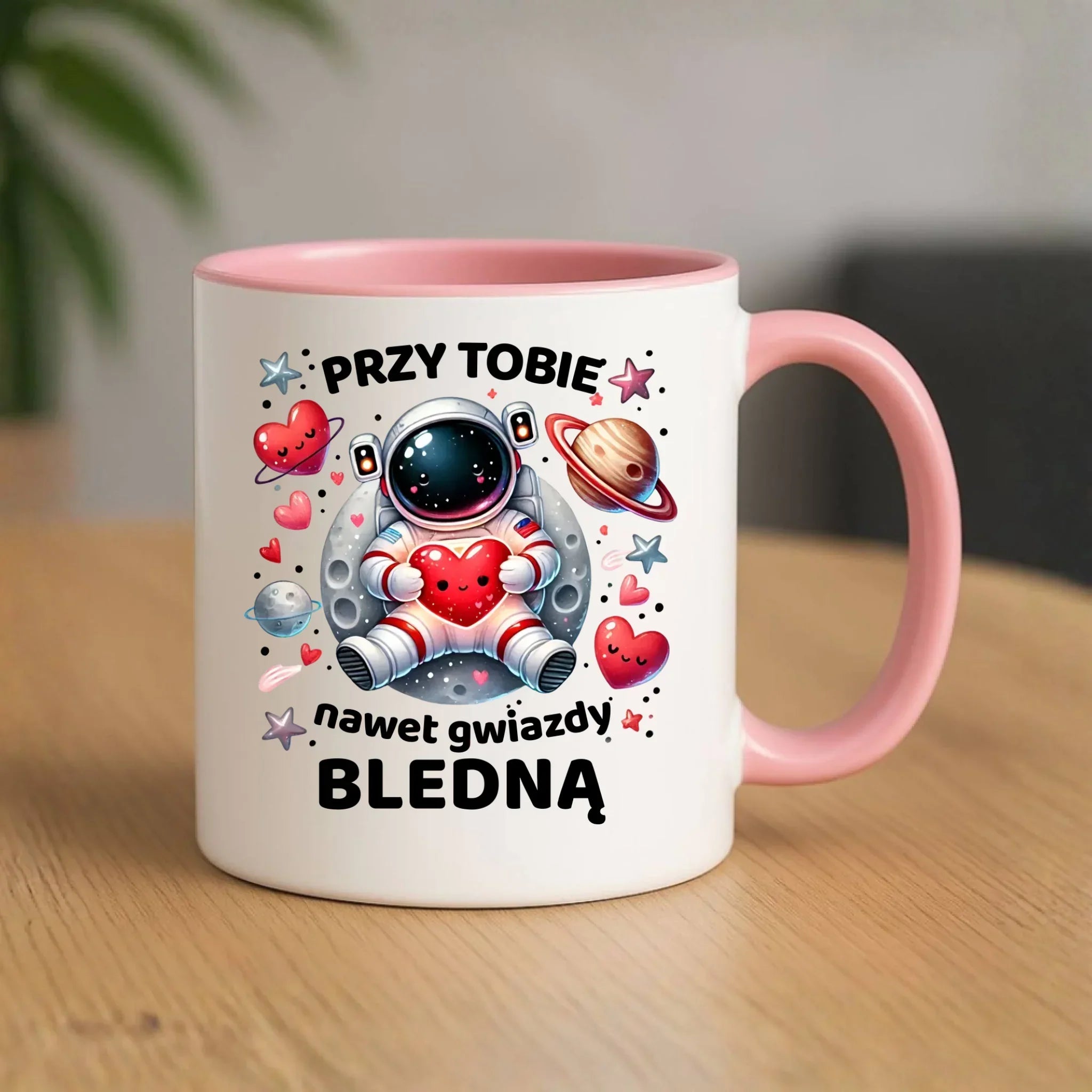 Kubek dla par - Przy Tobie nawet gwiazdy bledną W57 - StoryCups.pl
