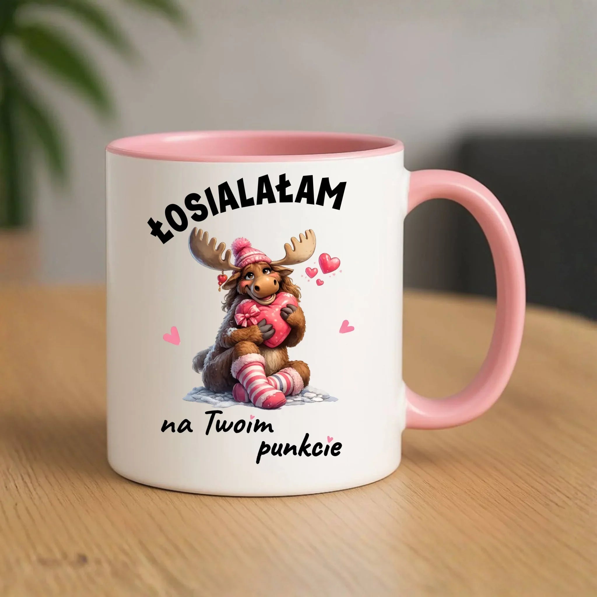Kubek dla par - Łosialałam na Twoim punkcie W67 - StoryCups.pl