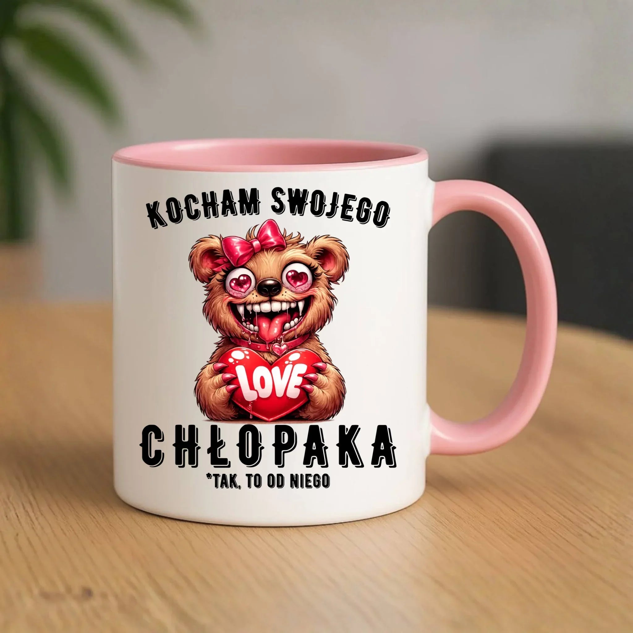 Kubek dla dziewczyny - Kocham swojego chłopaka W89 - StoryCups.pl