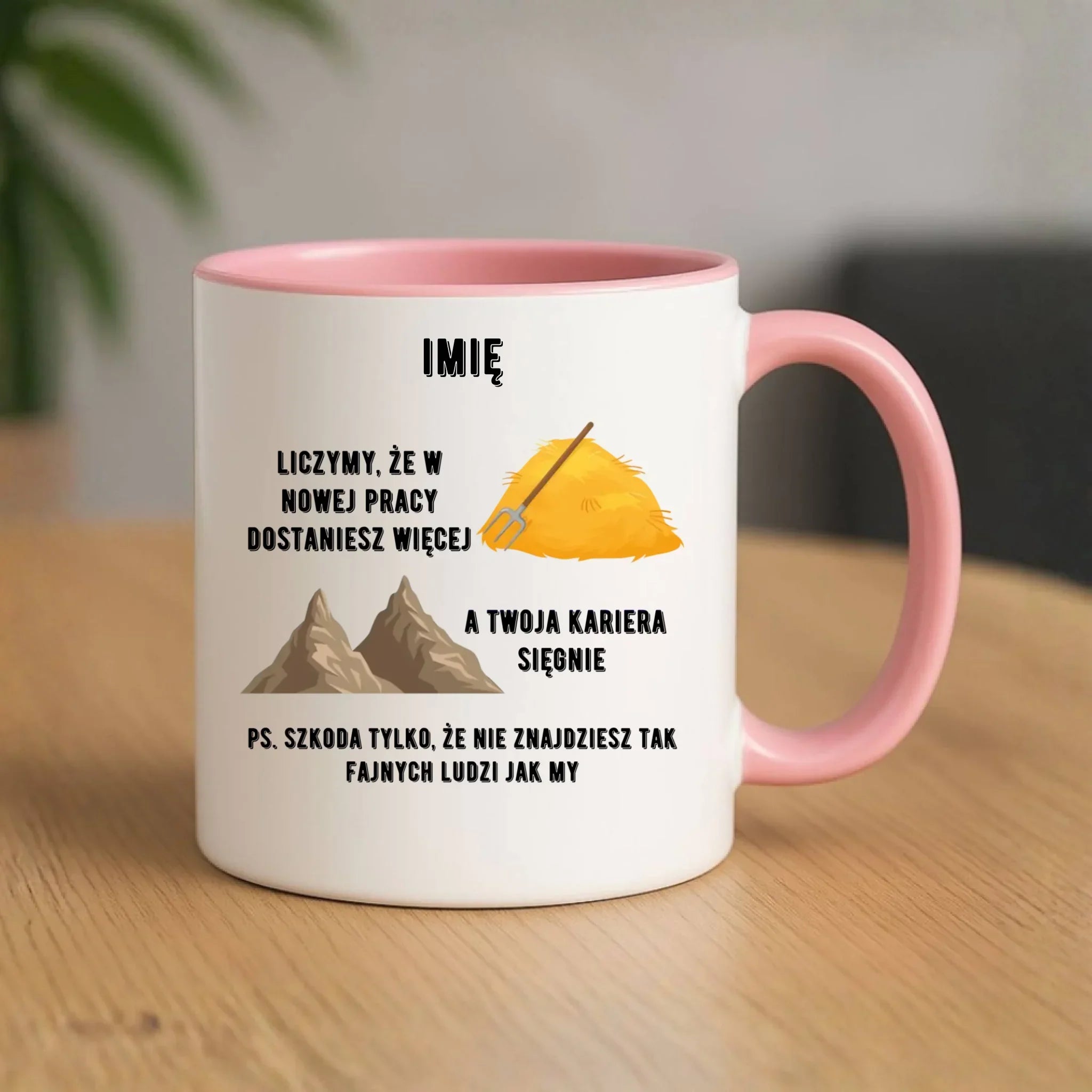 Kubek na odejście z pracy - Nie znajdziesz tak fajnych ludzi jak my - personalizowany OP04 - StoryCups.pl