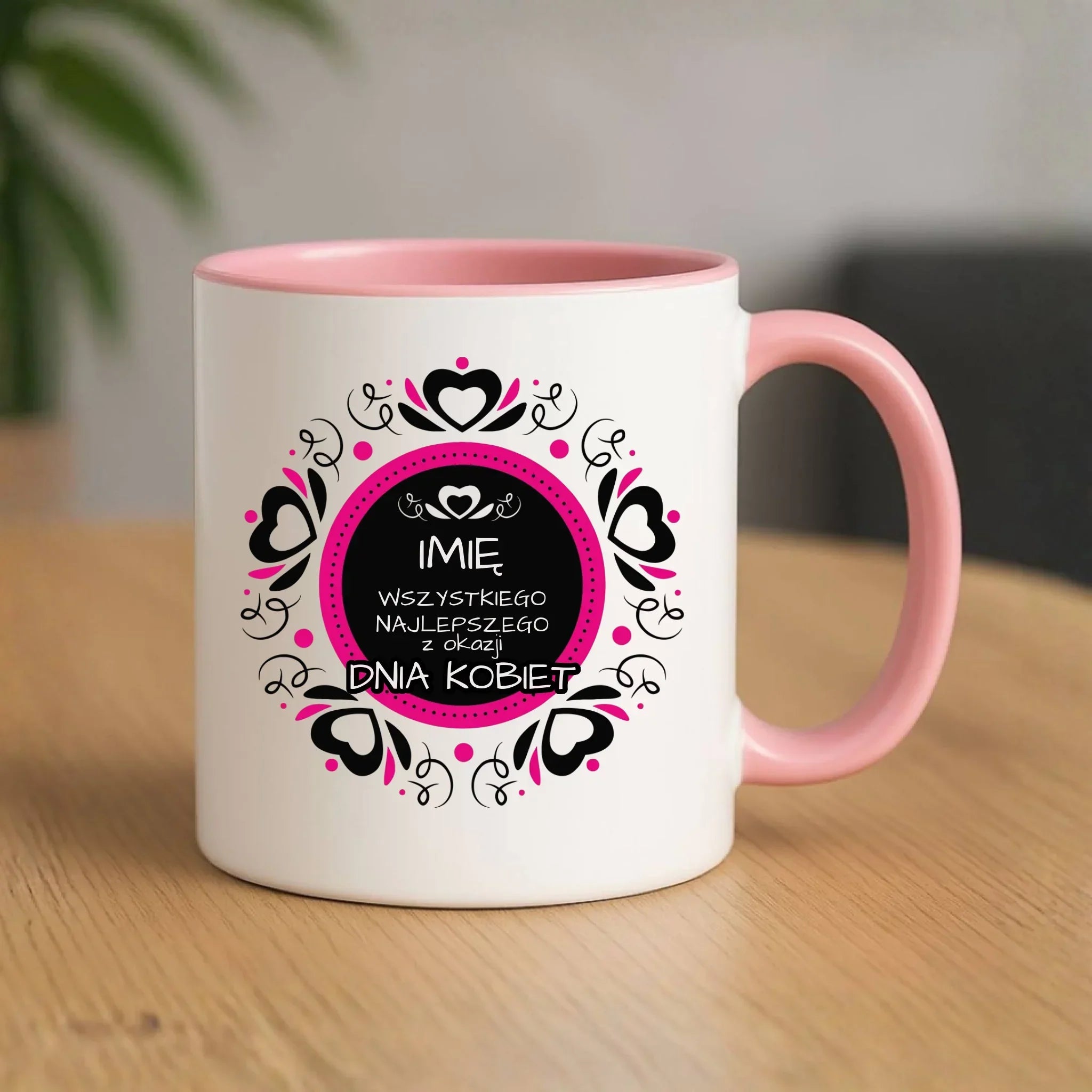 Kubek na Dzień Kobiet - Wszystkiego Najlepszego - personalizowany DK02 - StoryCups.pl