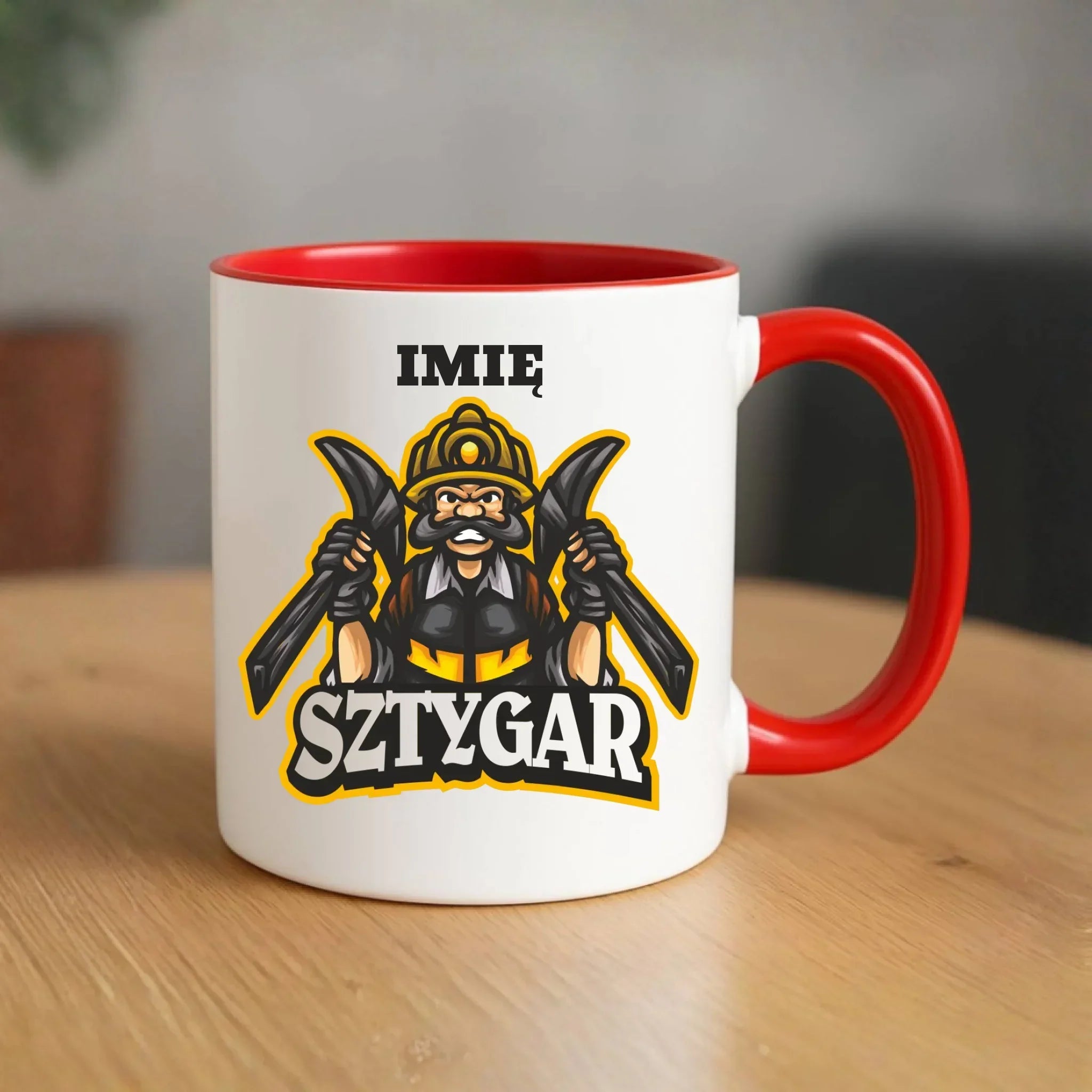 Kubek - prezent dla górnika - Sztygar - personalizowany G15 - StoryCups.pl