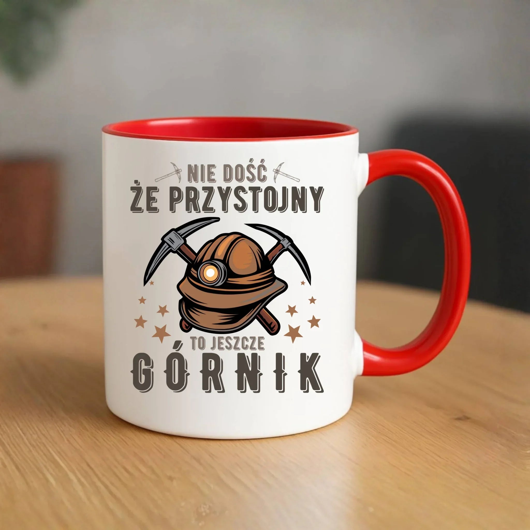 Kubek - prezent dla górnika - Nie dość, że przystojny to jeszcze górnik G16 - StoryCups.pl