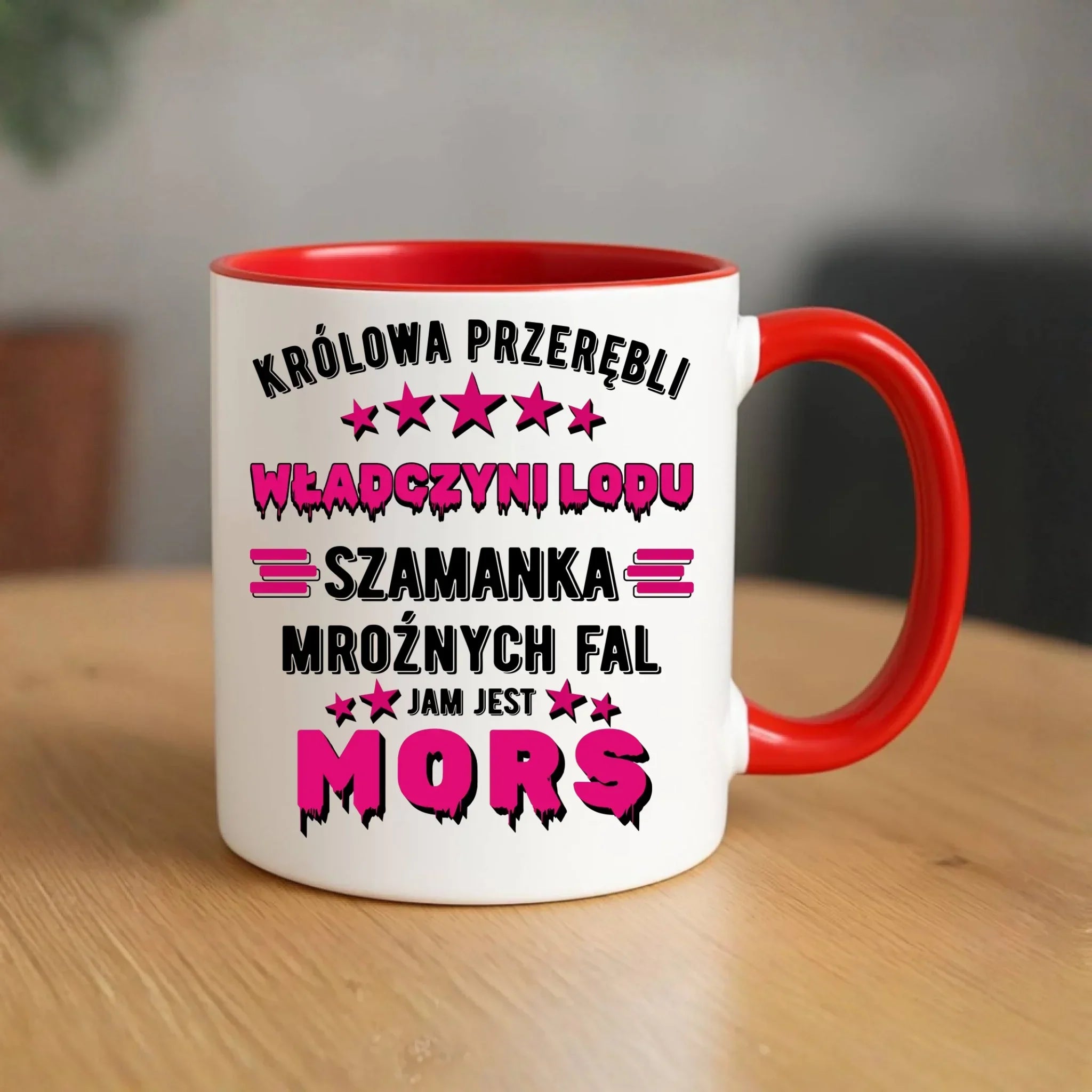 Kubek - prezent dla morsa - Królowa przerębli Jam jest mors HM17 - StoryCups.pl