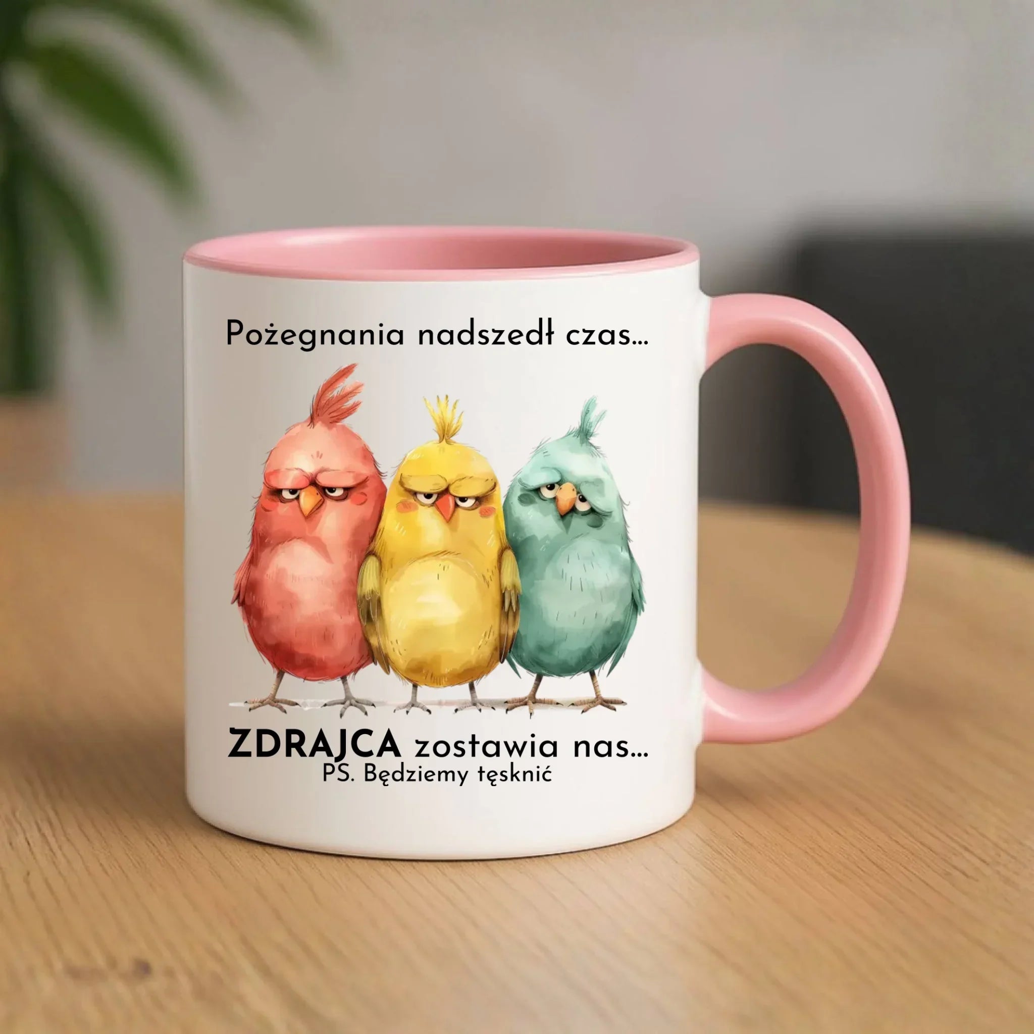 Kubek na odejście z pracy - Pożegnania nadszedł czas OP05 - StoryCups.pl