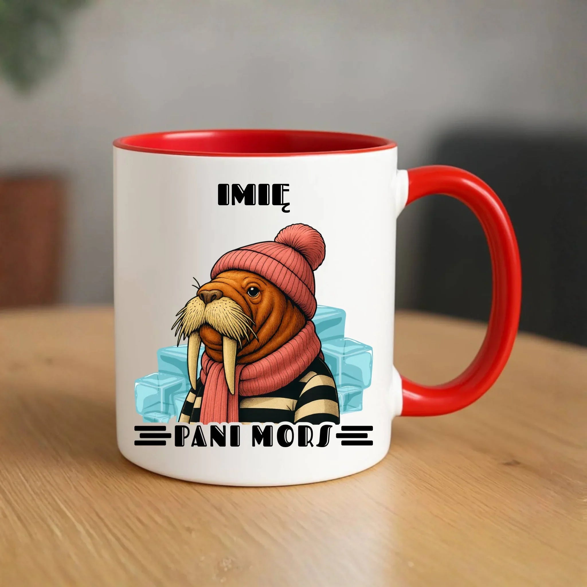 Kubek - prezent dla morsa - Pani Mors - personalizowany HM16 - StoryCups.pl