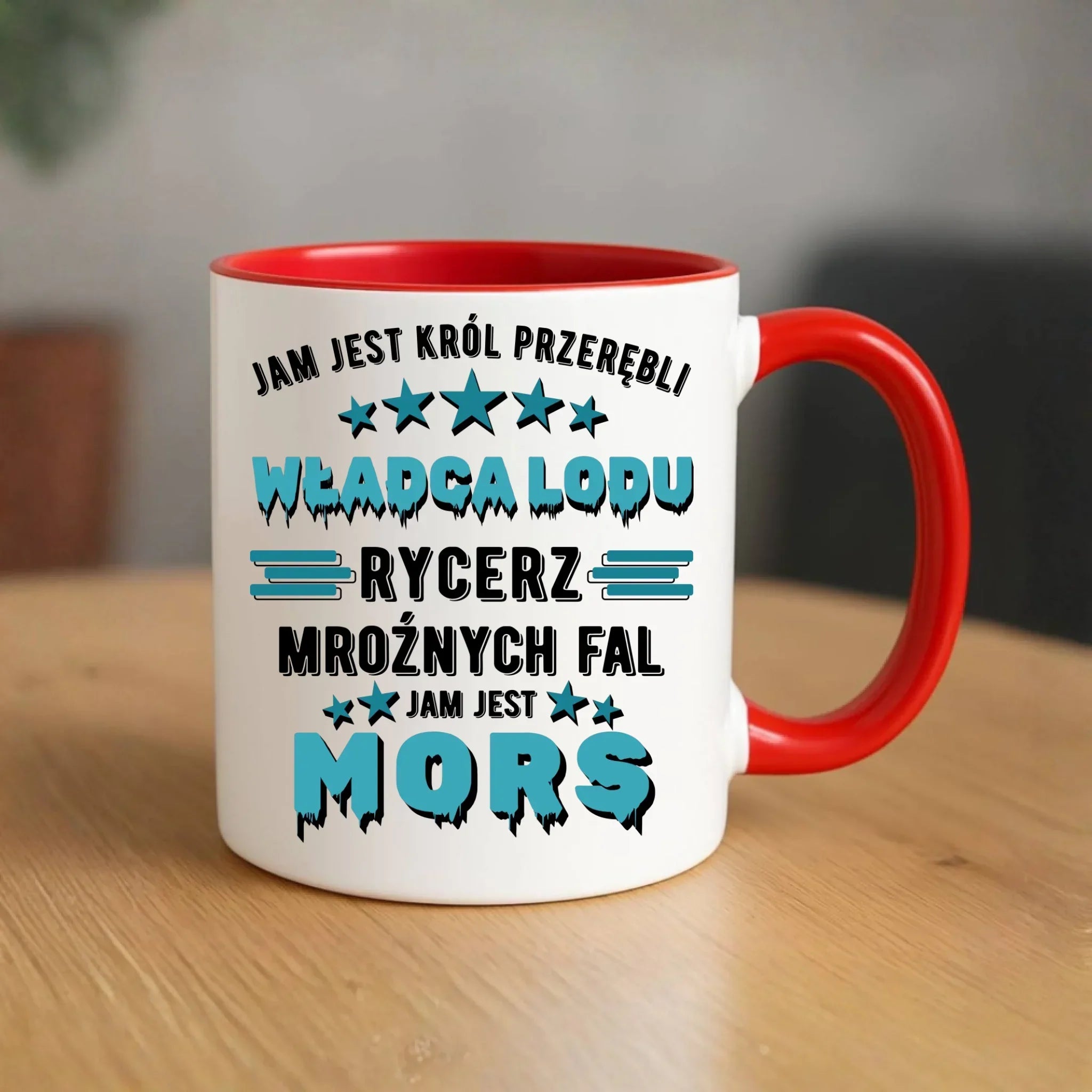Kubek - prezent dla morsa - Jam jest Król przerębli Jam jest mors HM13 - StoryCups.pl