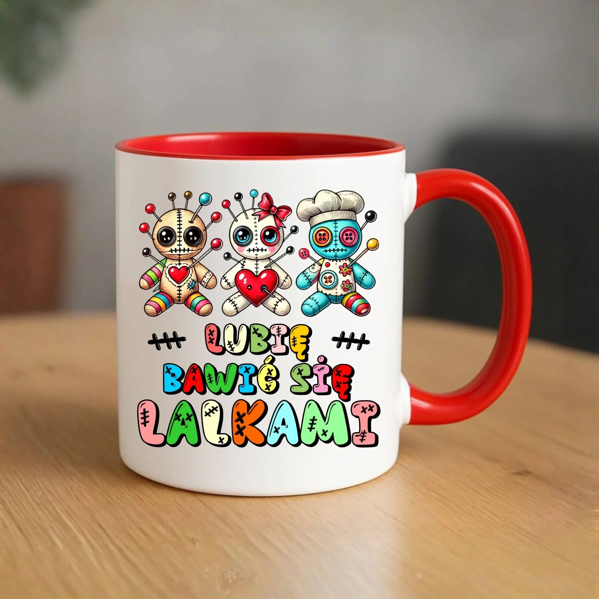 Kubek - Voodoo Lubię bawić się lalkami W52 - StoryCups.pl