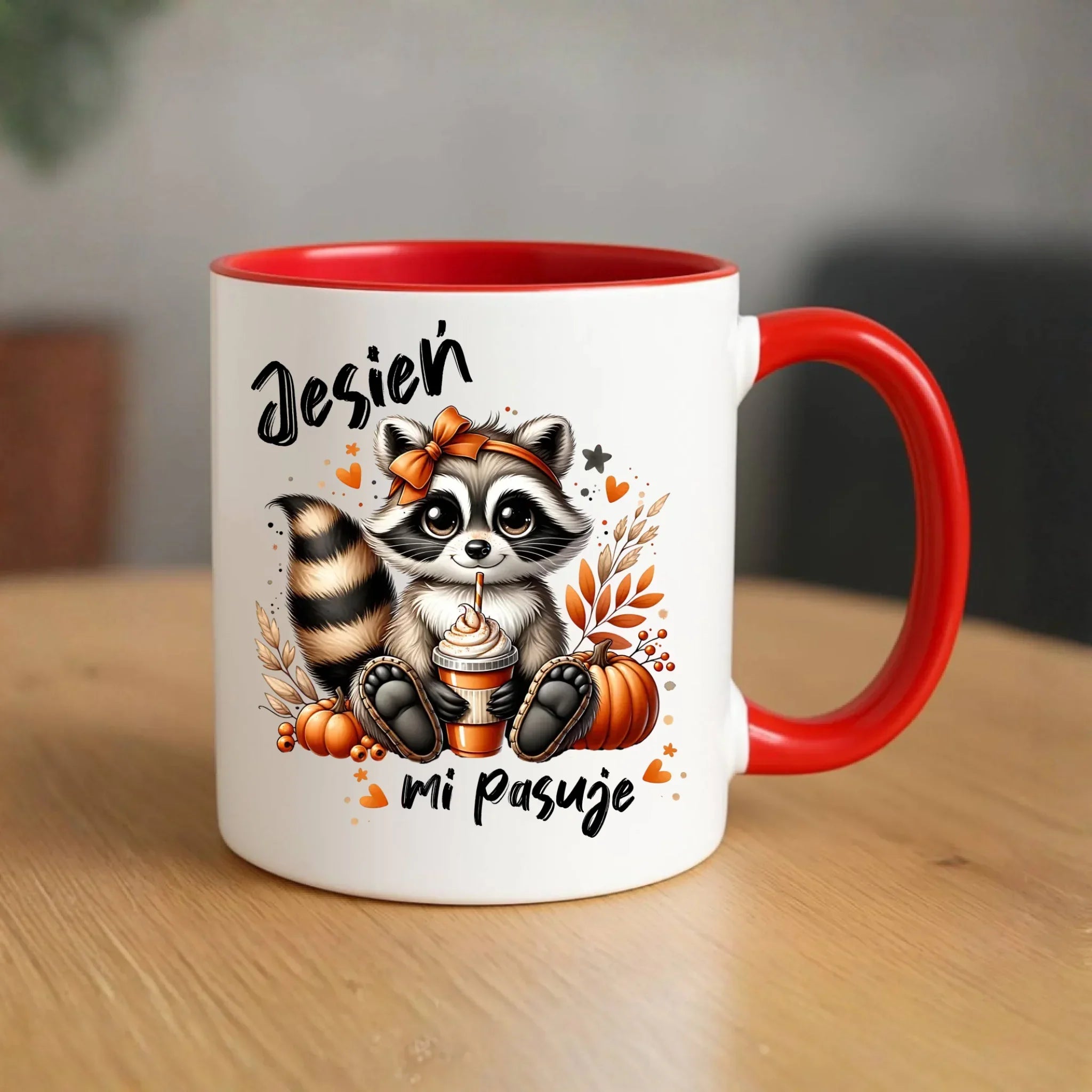 Kubek jesienny - Jesień mi pasuje JS25 - StoryCups.pl