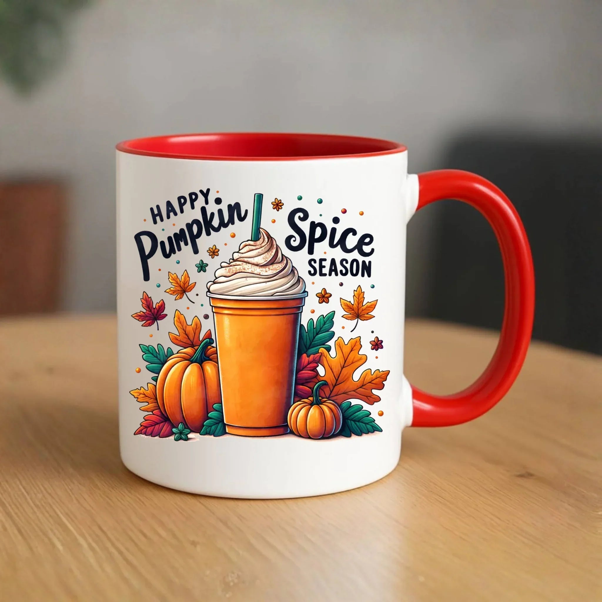 Kubek jesienny - Pumpkin Spice - kawa dyniowa JS02 - StoryCups.pl