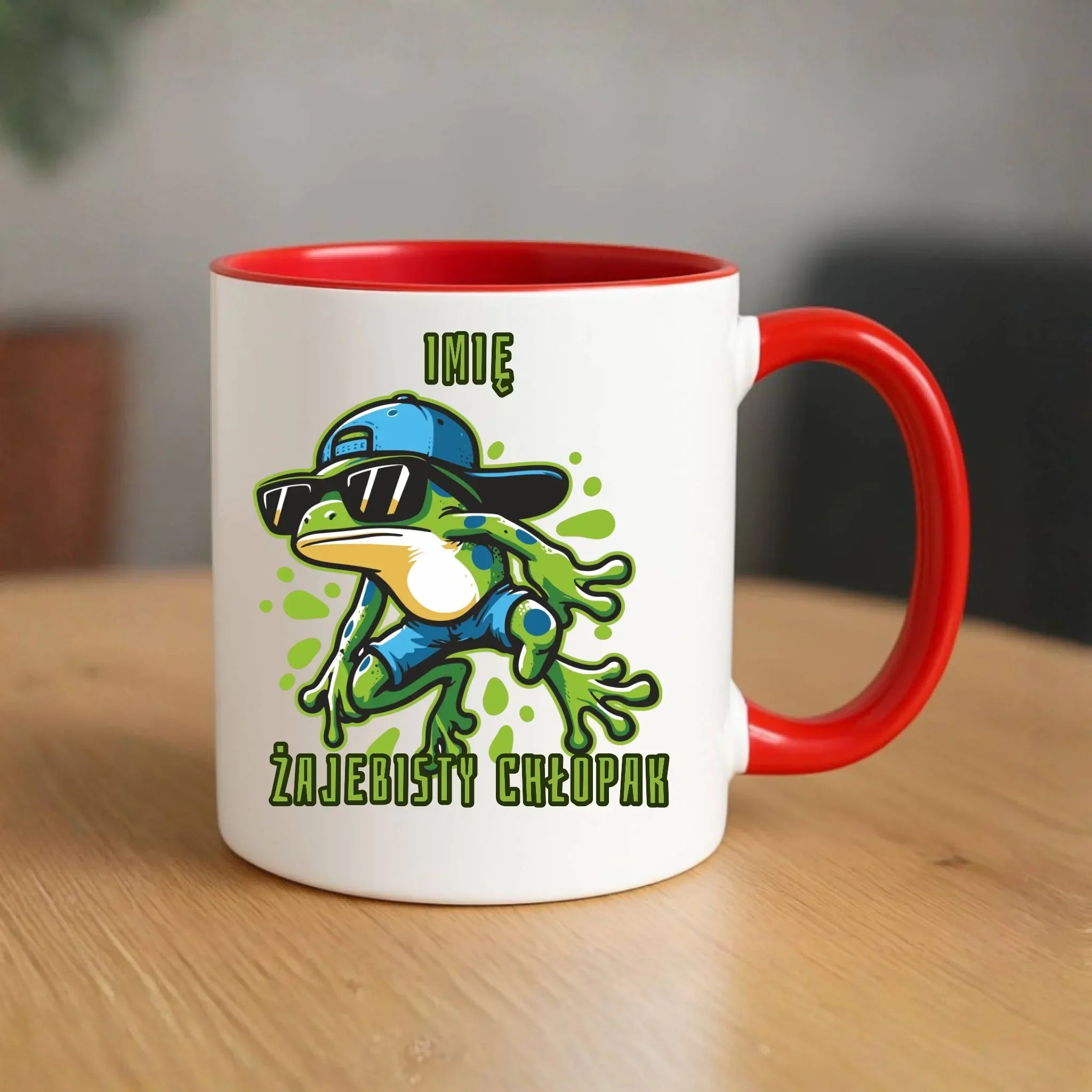 Kubek - Żajebisty Chłopak prezent na Dzień Chłopaka - personalizowany DCH02 - StoryCups.pl