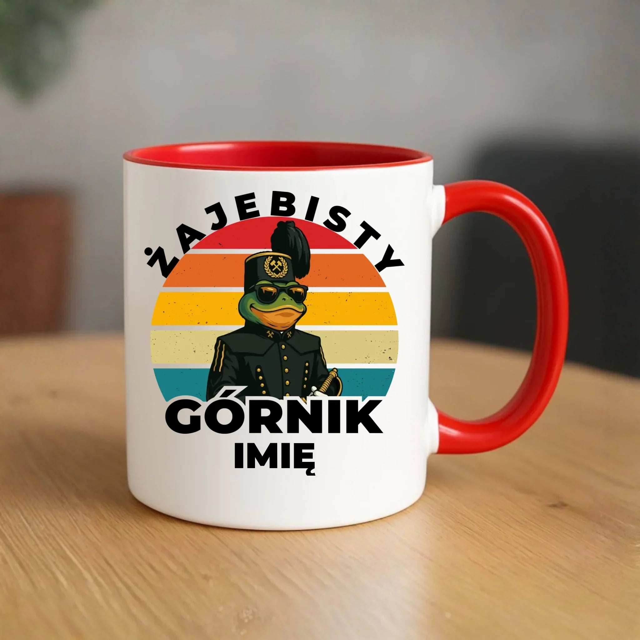Kubek - prezent dla górnika - Żajebisty górnik - personalizowany G19 - StoryCups.pl