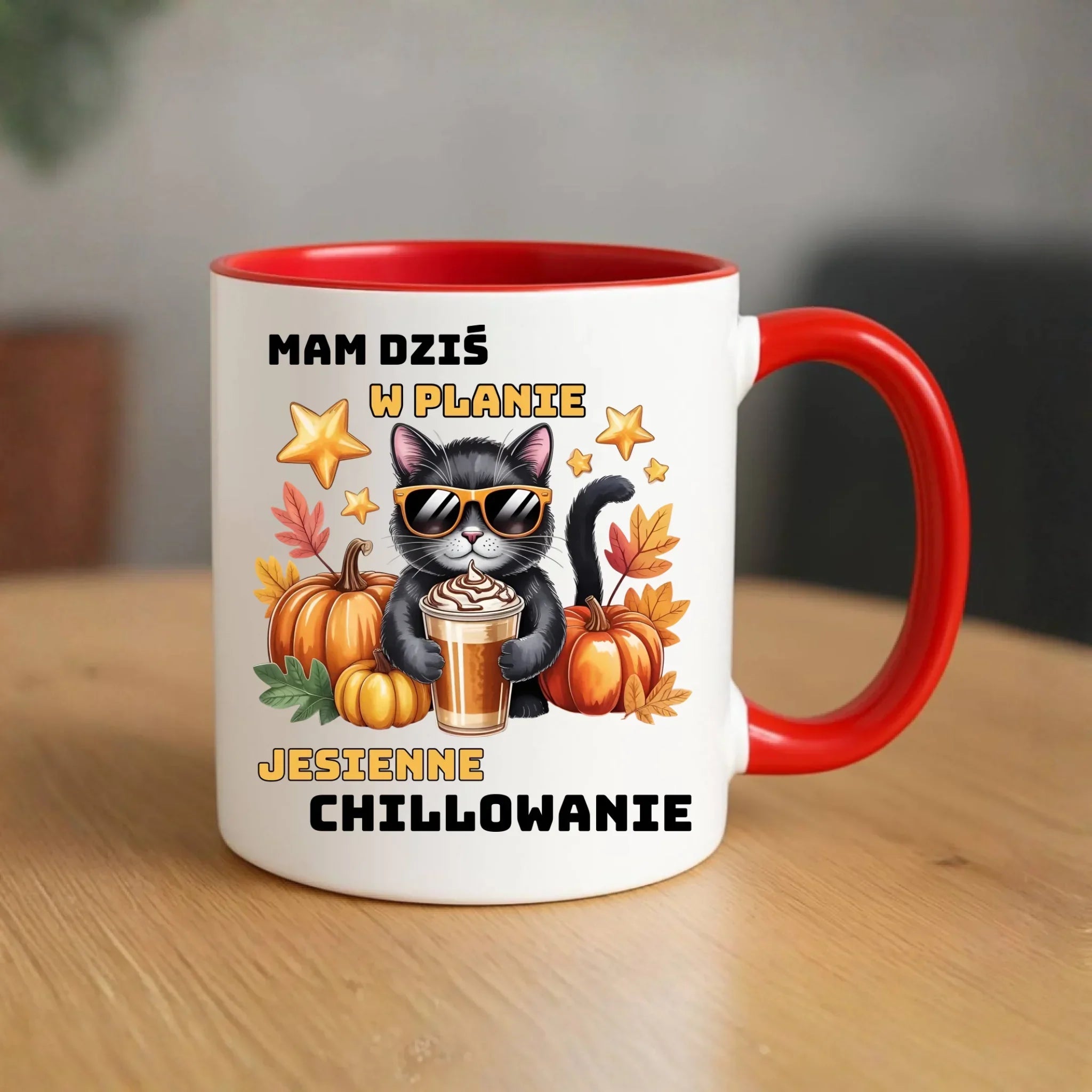 Kubek jesienny - Mam dziś w planie jesienne chillowanie JS34 - StoryCups.pl