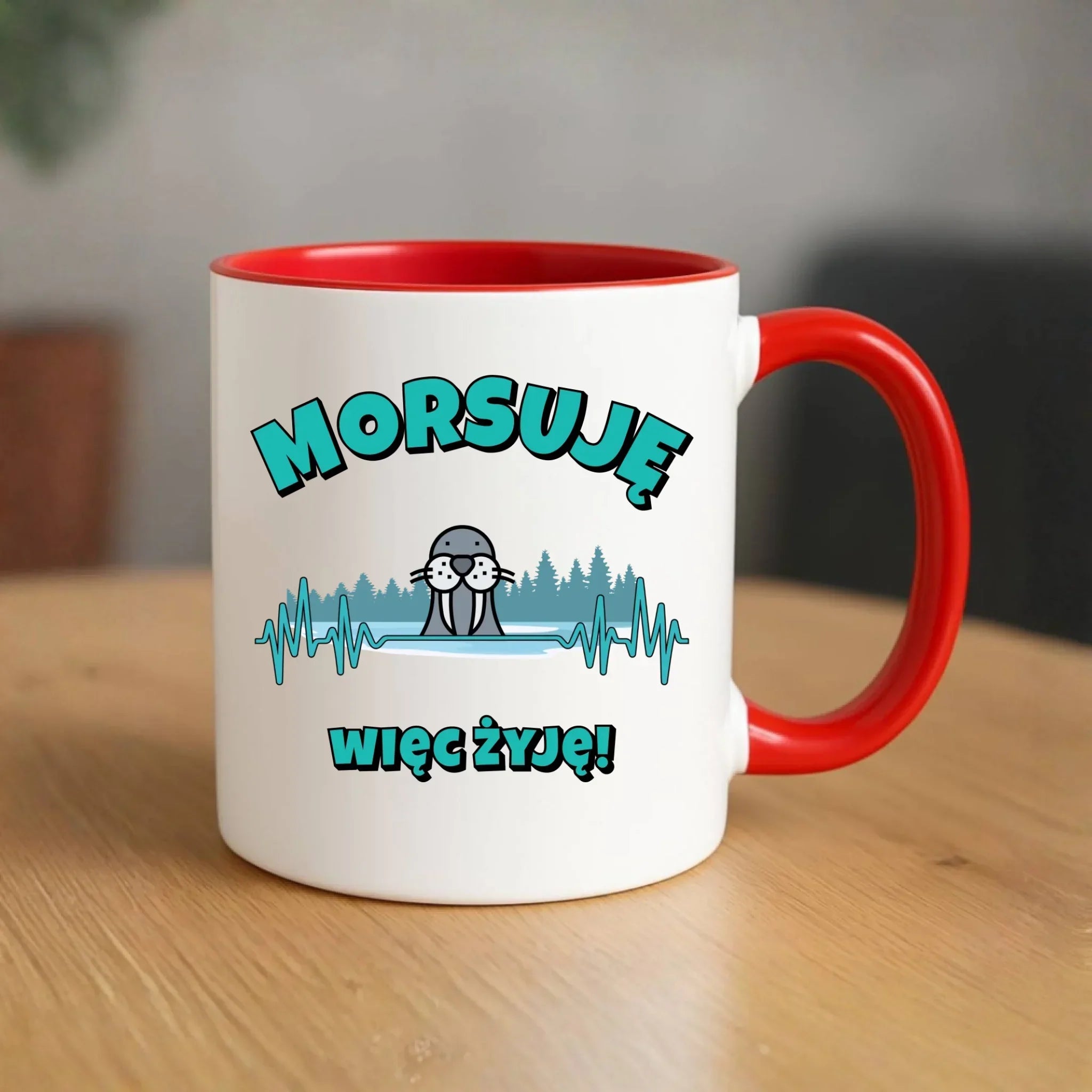 Kubek - prezent dla morsa - Morsuję więc żyję - Mors HM02 - StoryCups.pl