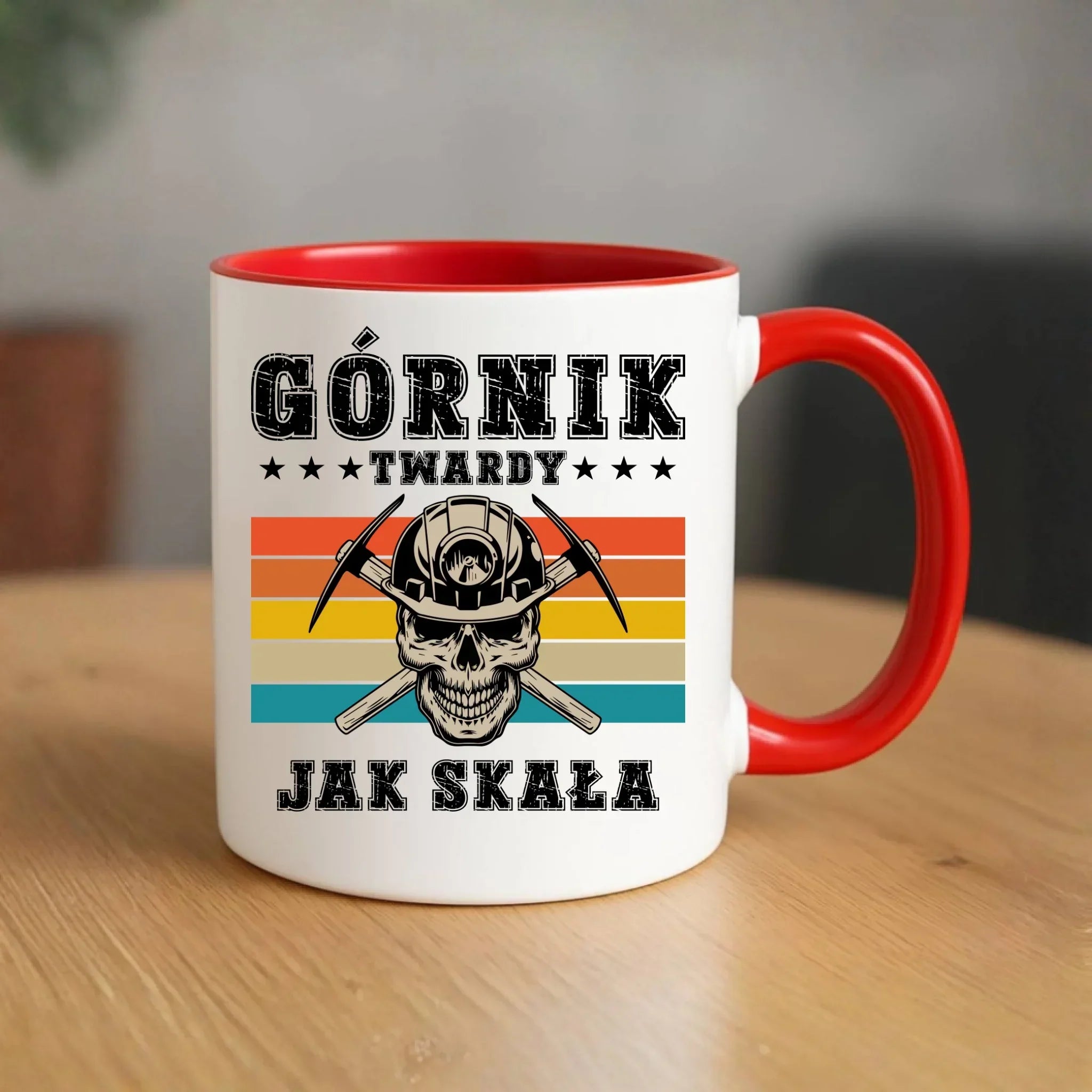 Kubek - prezent dla górnika - Górnik twardy jak skała G21 - StoryCups.pl