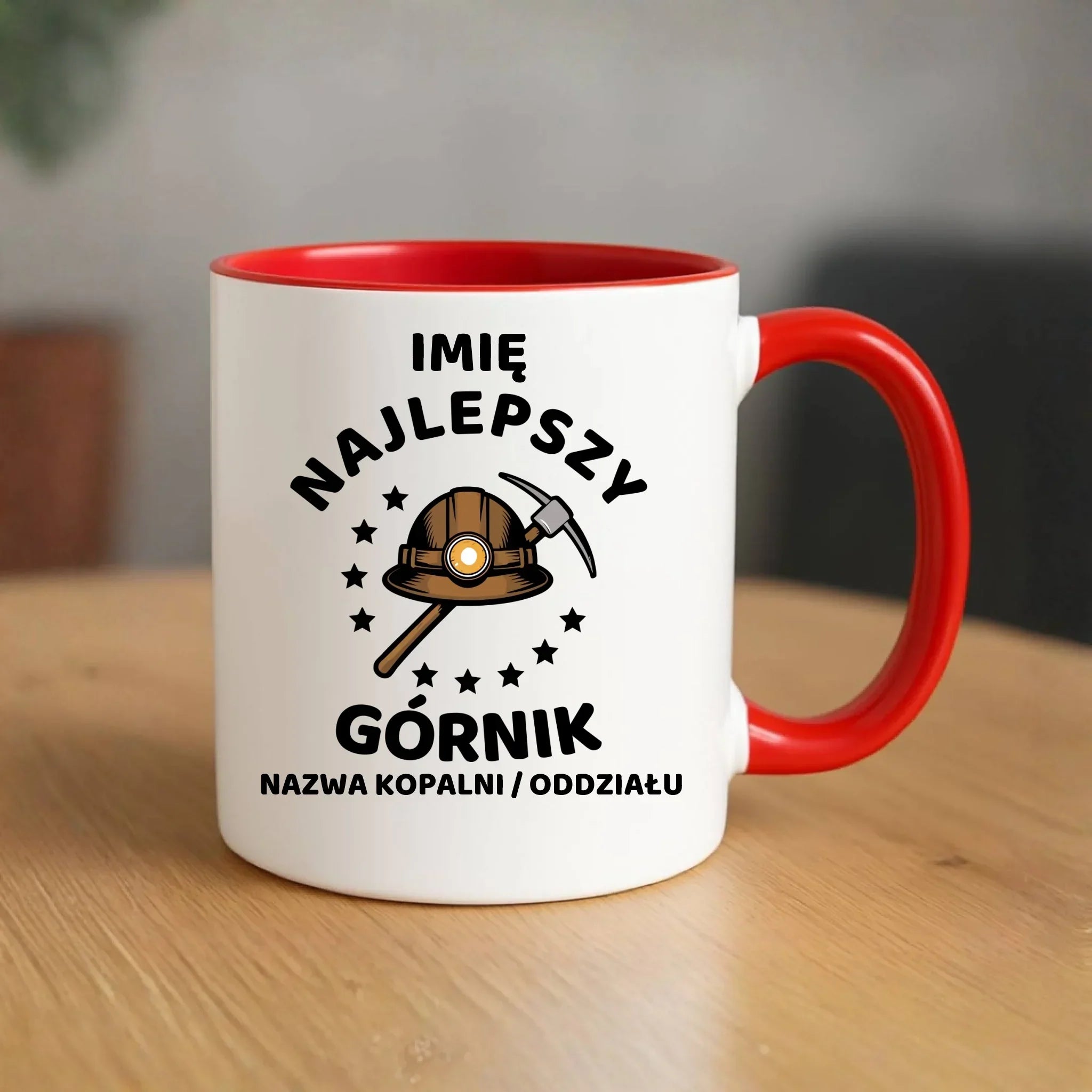 Kubek - prezent dla górnika - Najlepszy górnik - personalizowany G23 - StoryCups.pl