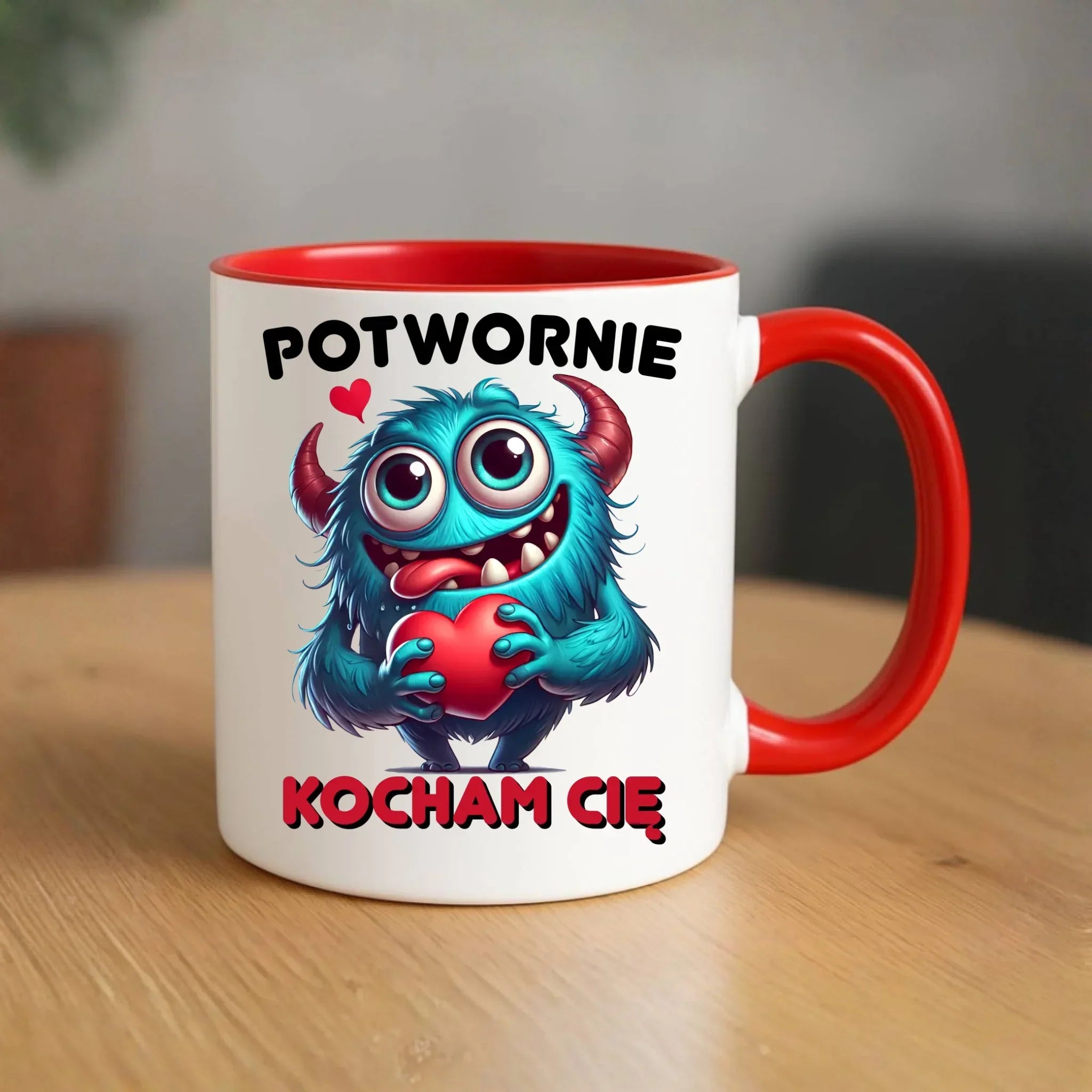 Kubek dla par - Potwornie Kocham Cię W45 - StoryCups.pl