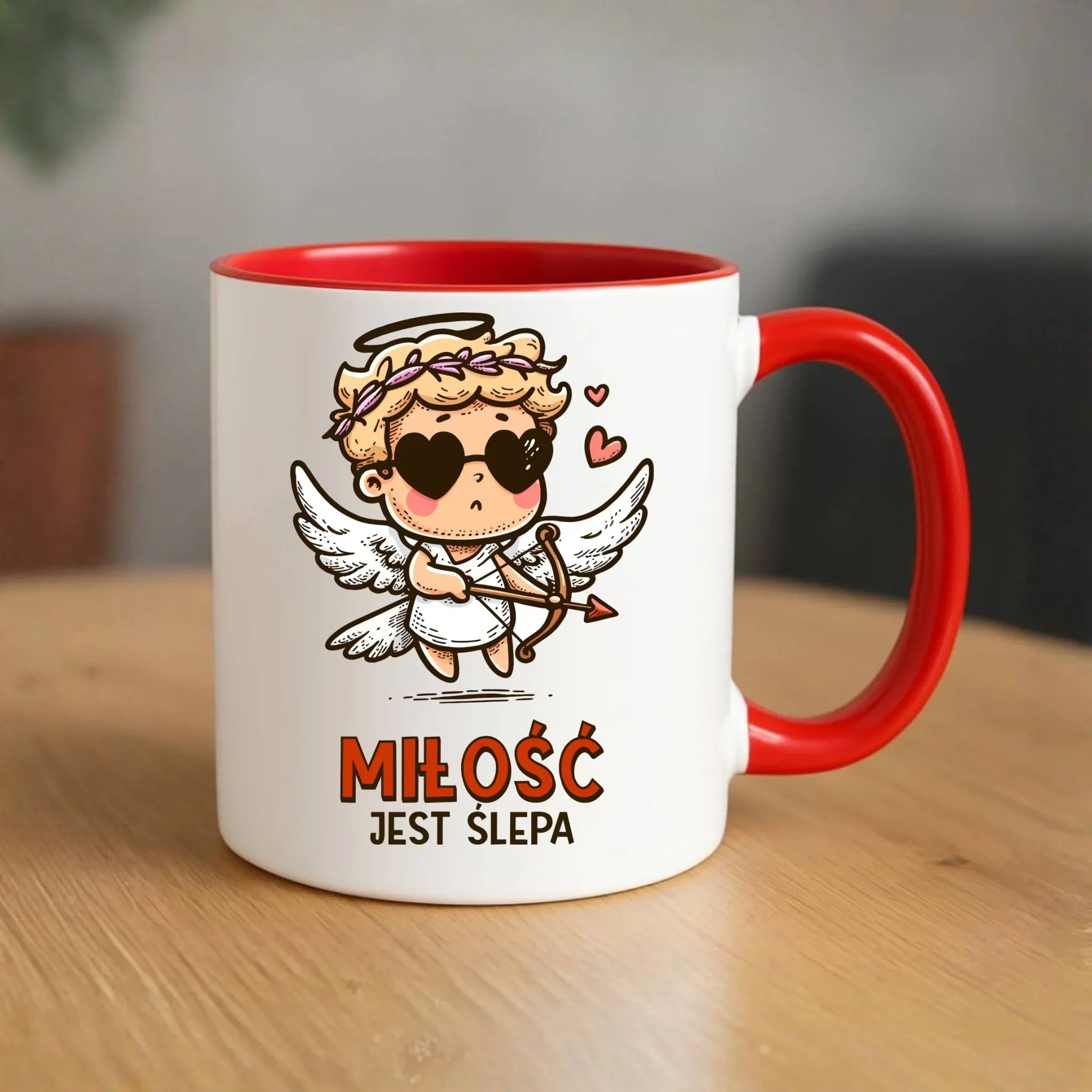 Kubek - Miłość jest ślepa W48 - StoryCups.pl