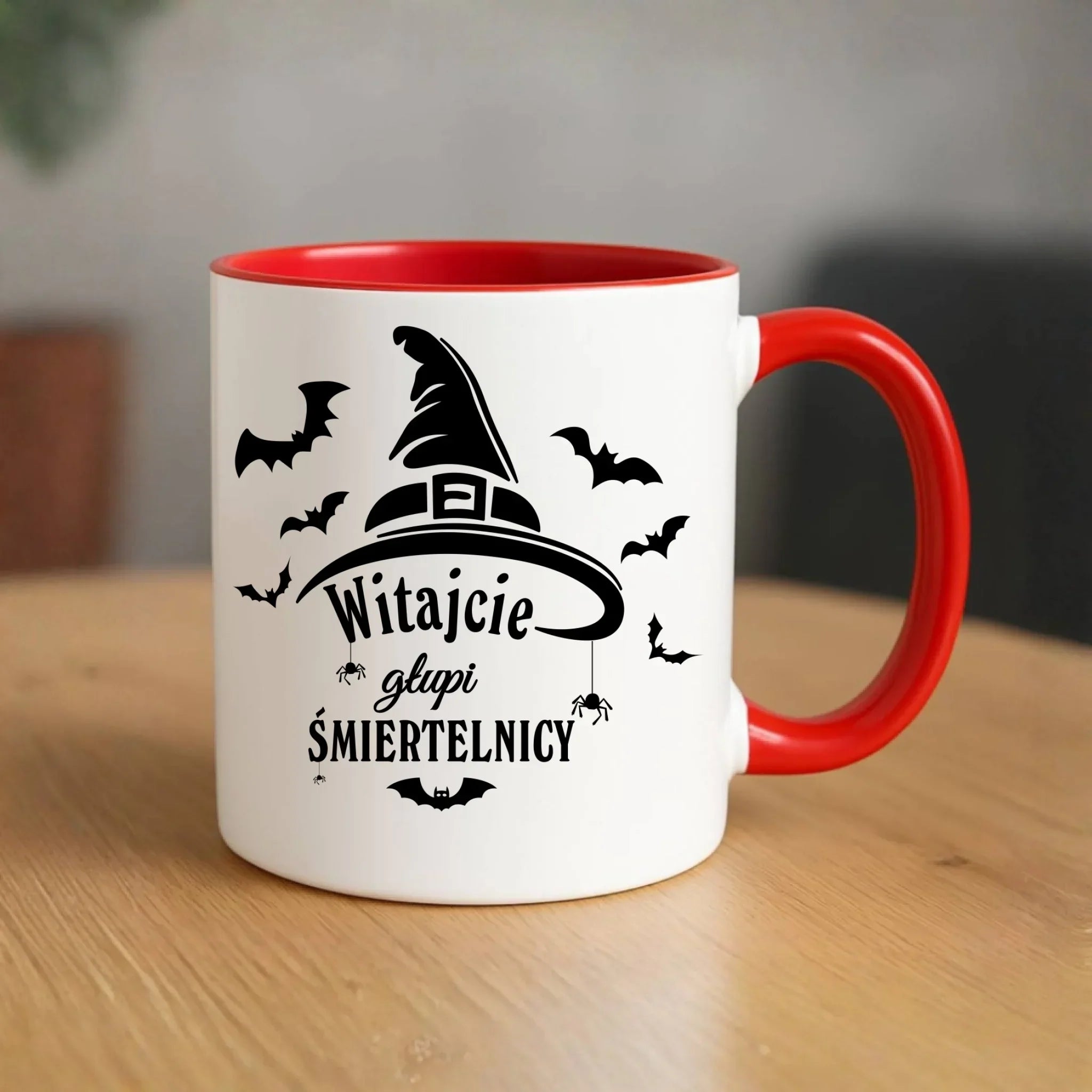 Kubek na Halloween - Witajcie głupi śmiertelnicy HL23 - StoryCups.pl