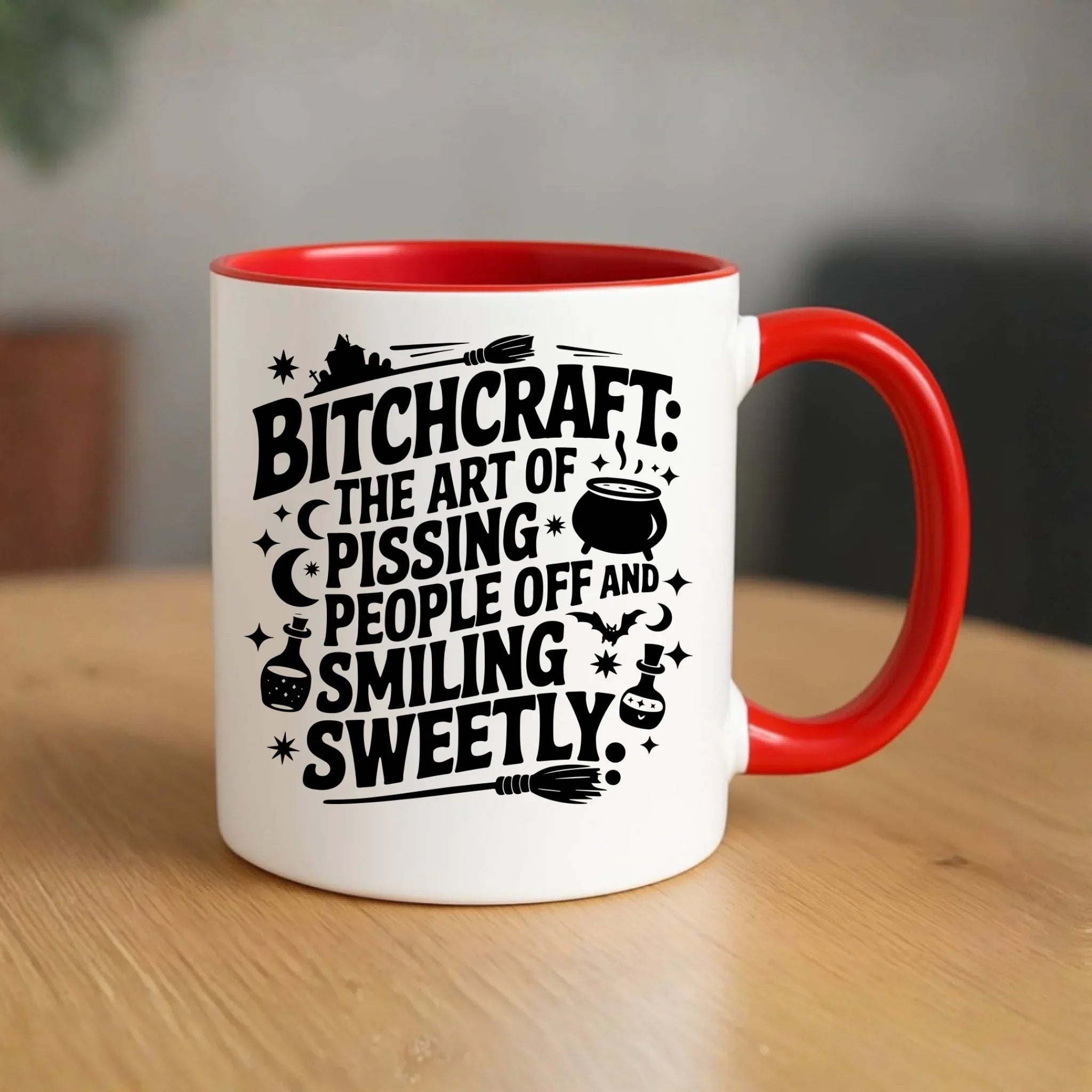 Kubek na Halloween - Bitchcraft HL25 - StoryCups.pl