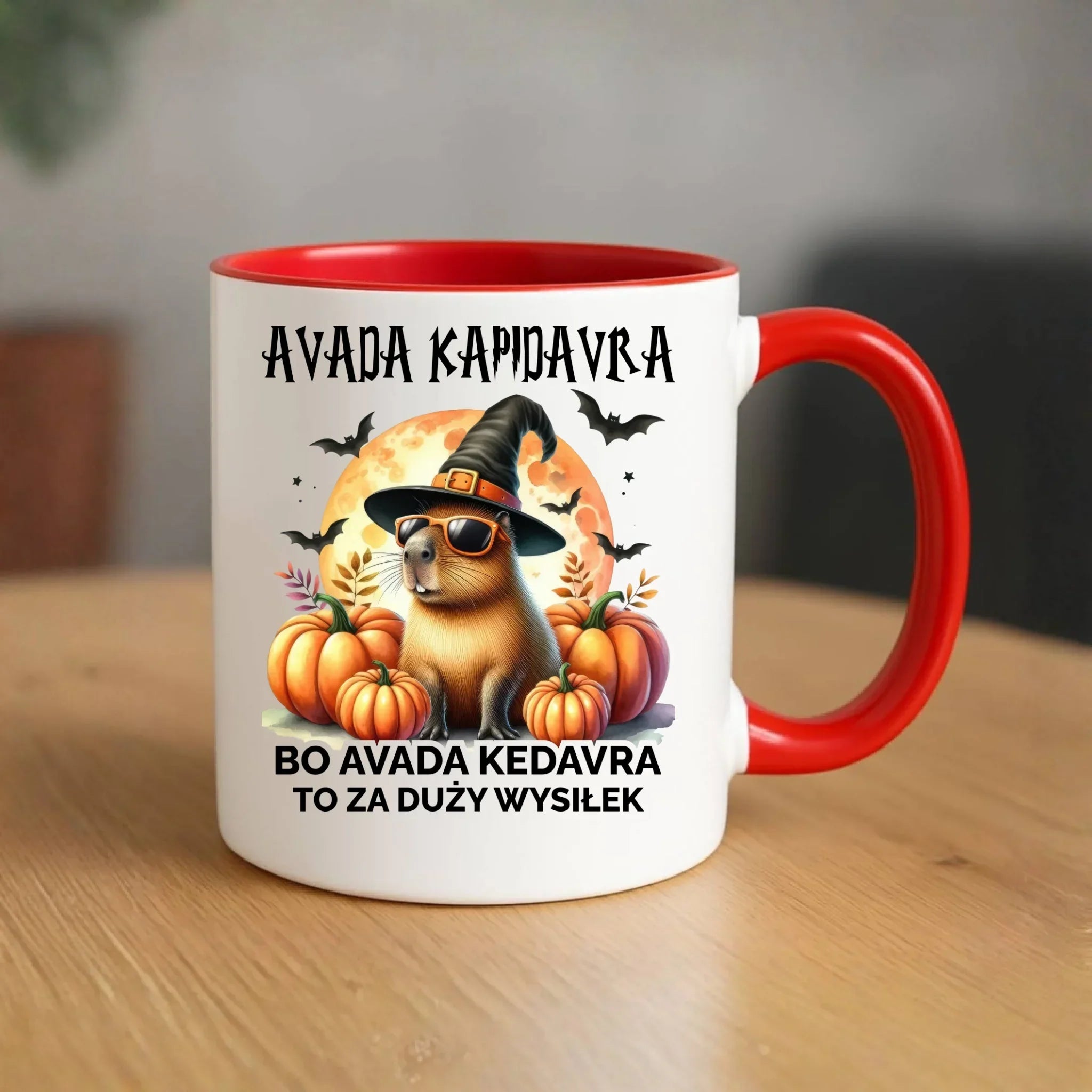 Kubek halloweenowy - Kapibara - Avada Kapidavra HL21 - StoryCups.pl