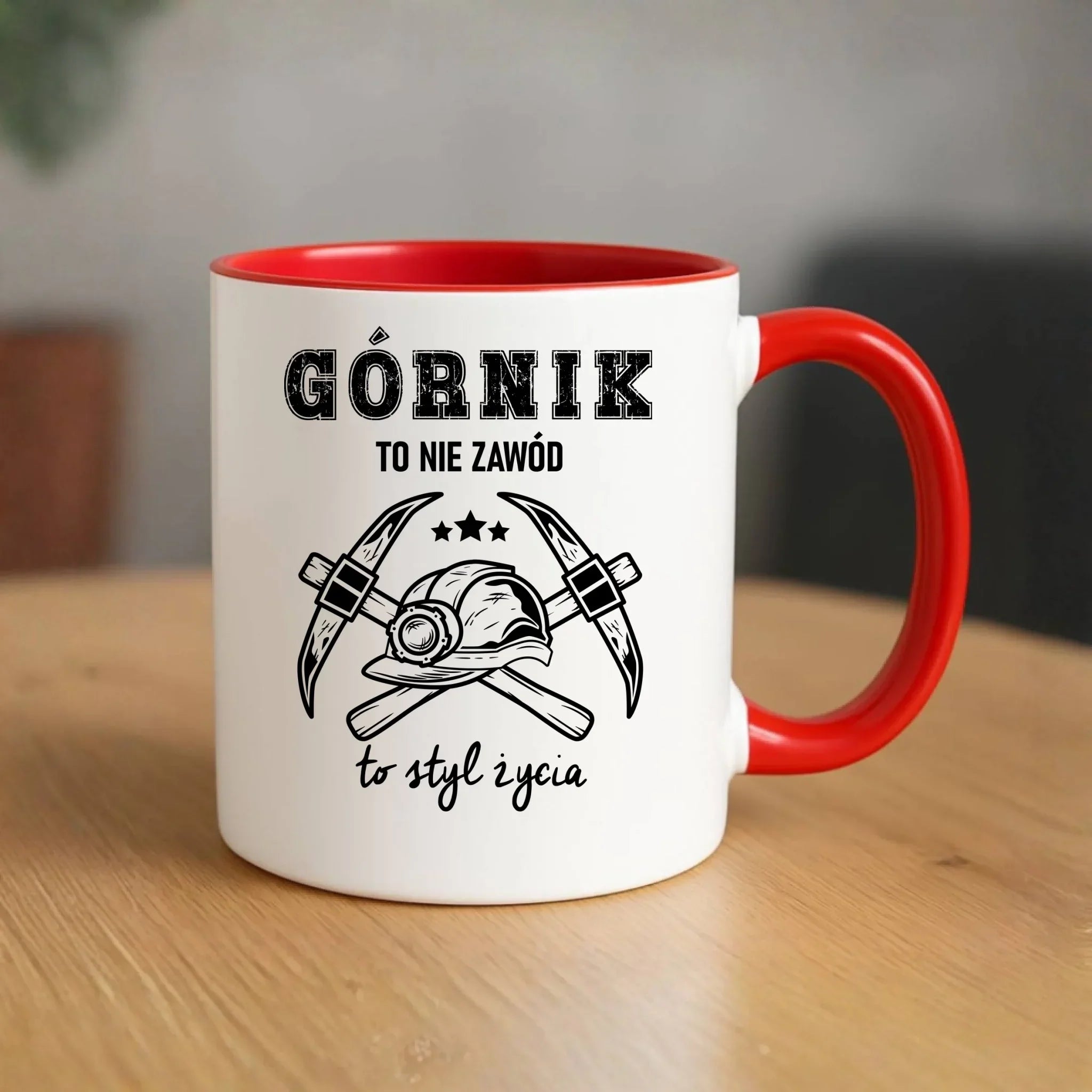 Kubek - prezent dla górnika - Górnik to nie zawód to styl życia G05 - StoryCups.pl