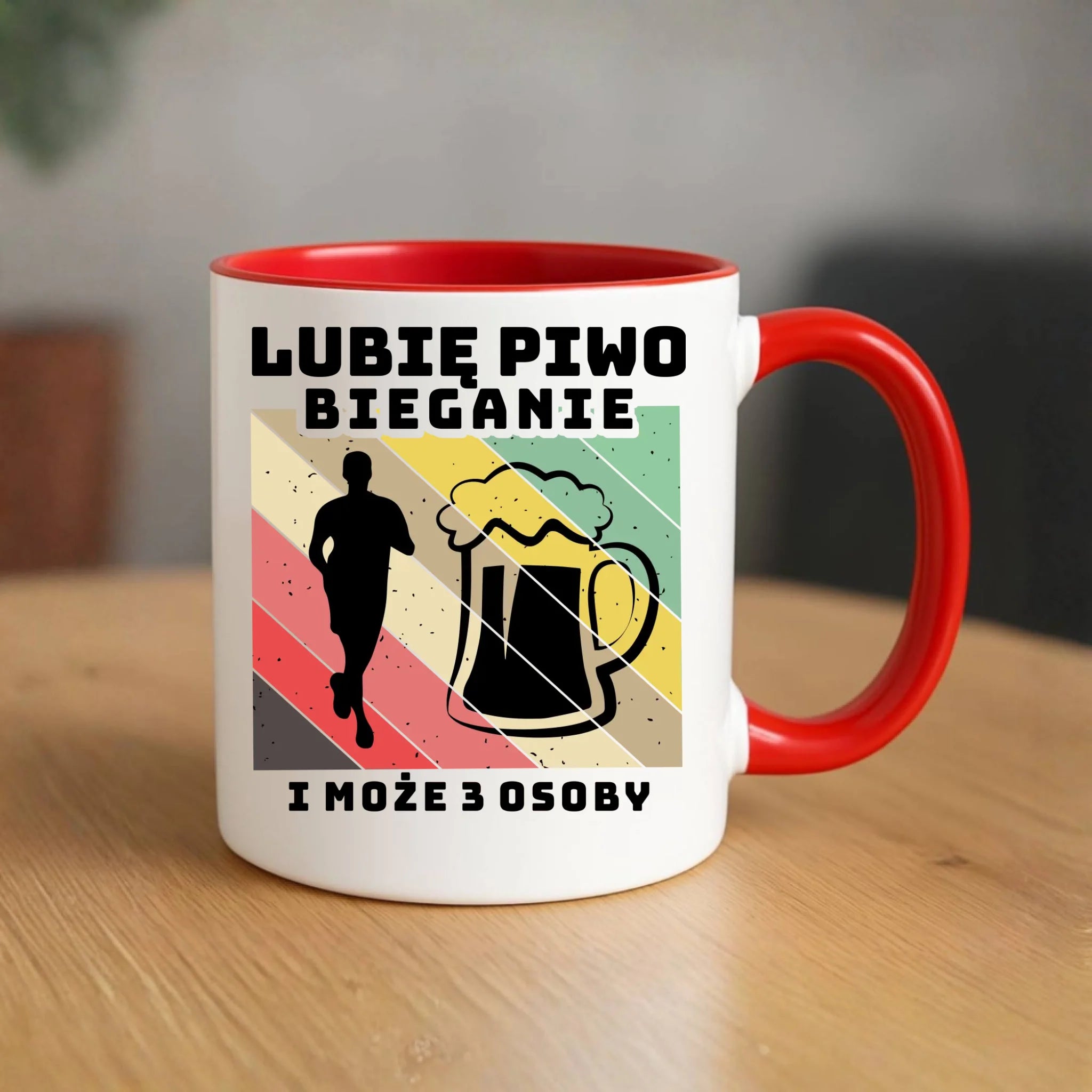 Kubek dla biegacza - Lubię piwo bieganie HB01