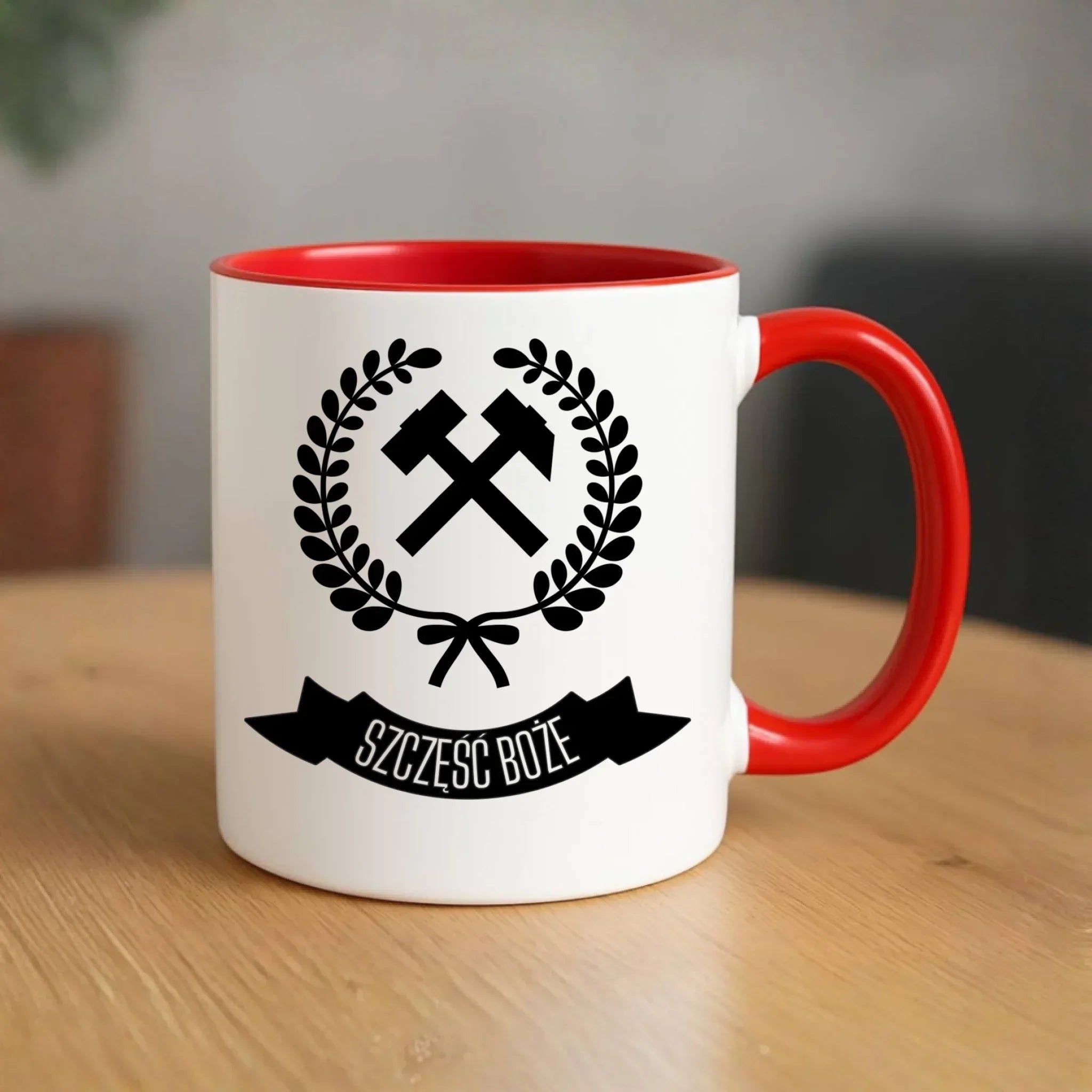 Kubek - prezent dla górnika - Szczęść Boże G02 - StoryCups.pl