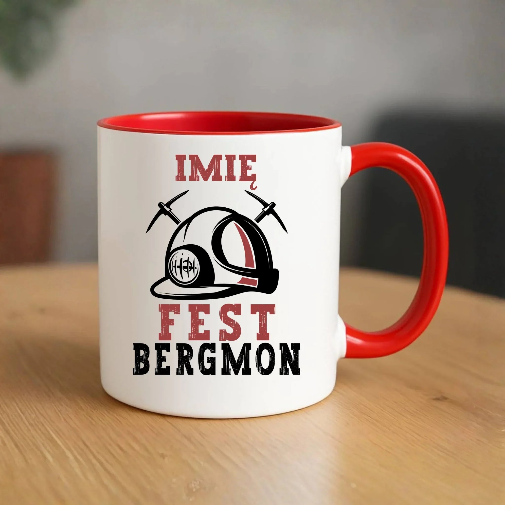 Kubek - prezent dla górnika - Fest bergmon - personalizowany G07 - StoryCups.pl