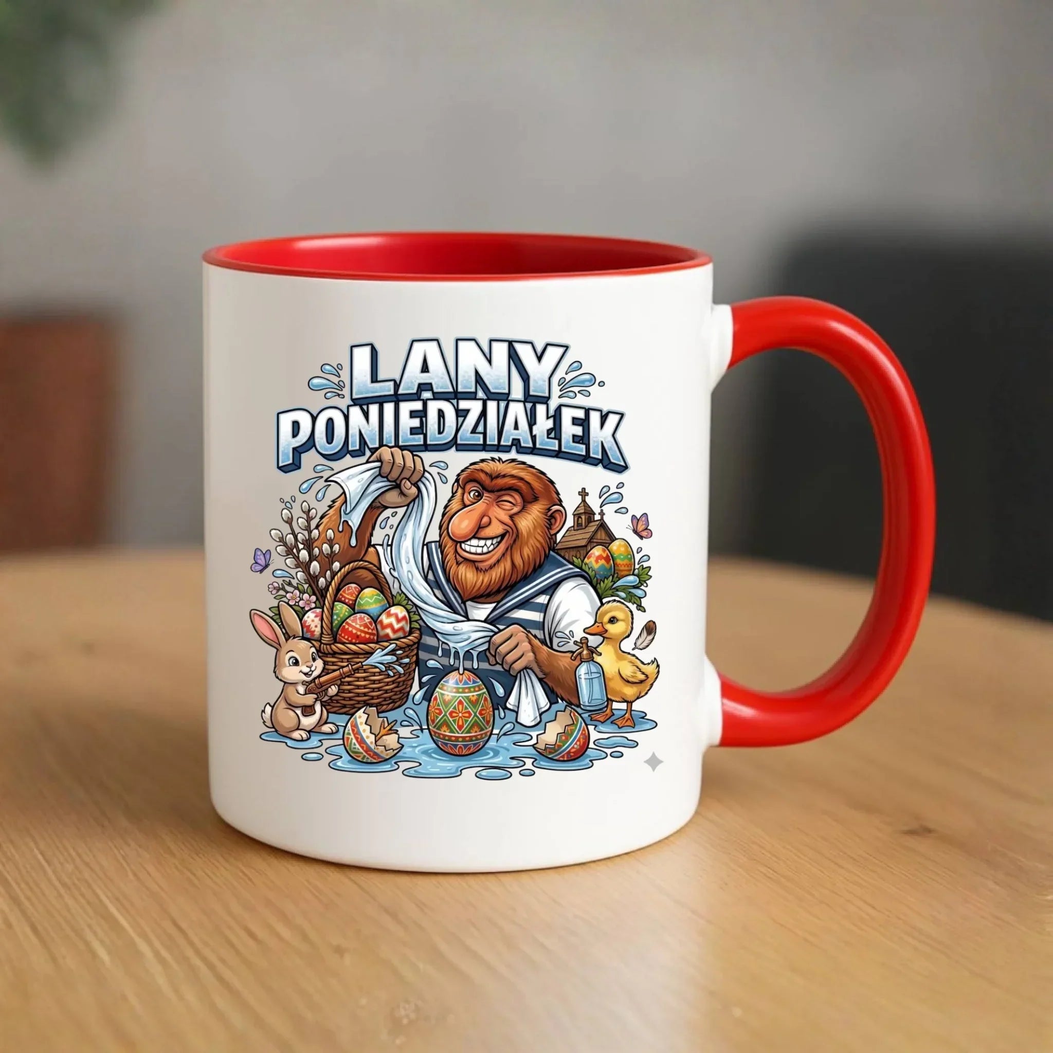 Kubek wielkanocny - Lany poniedziałek Janusz Nosacz WN38 - StoryCups.pl
