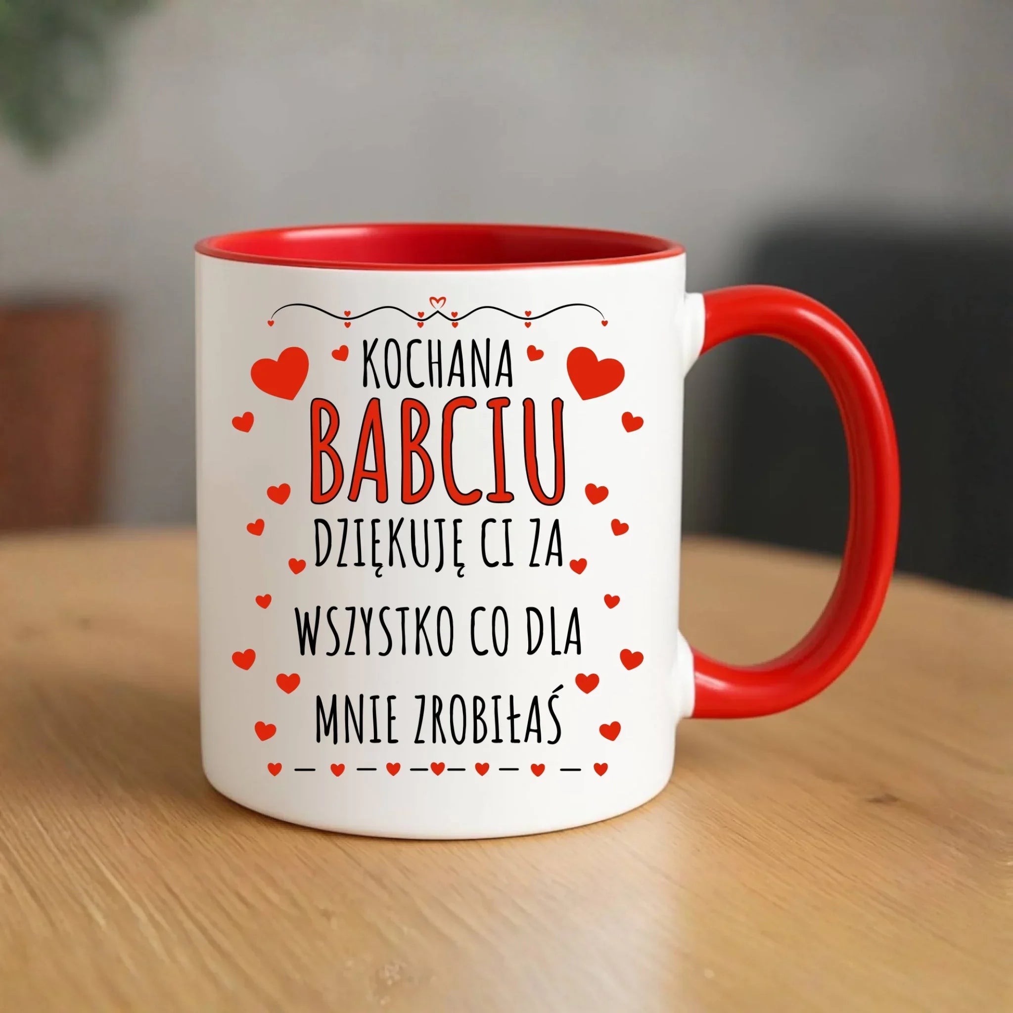 Kubek dla babci - Kochana Babciu dziękuję Ci B21 - StoryCups.pl