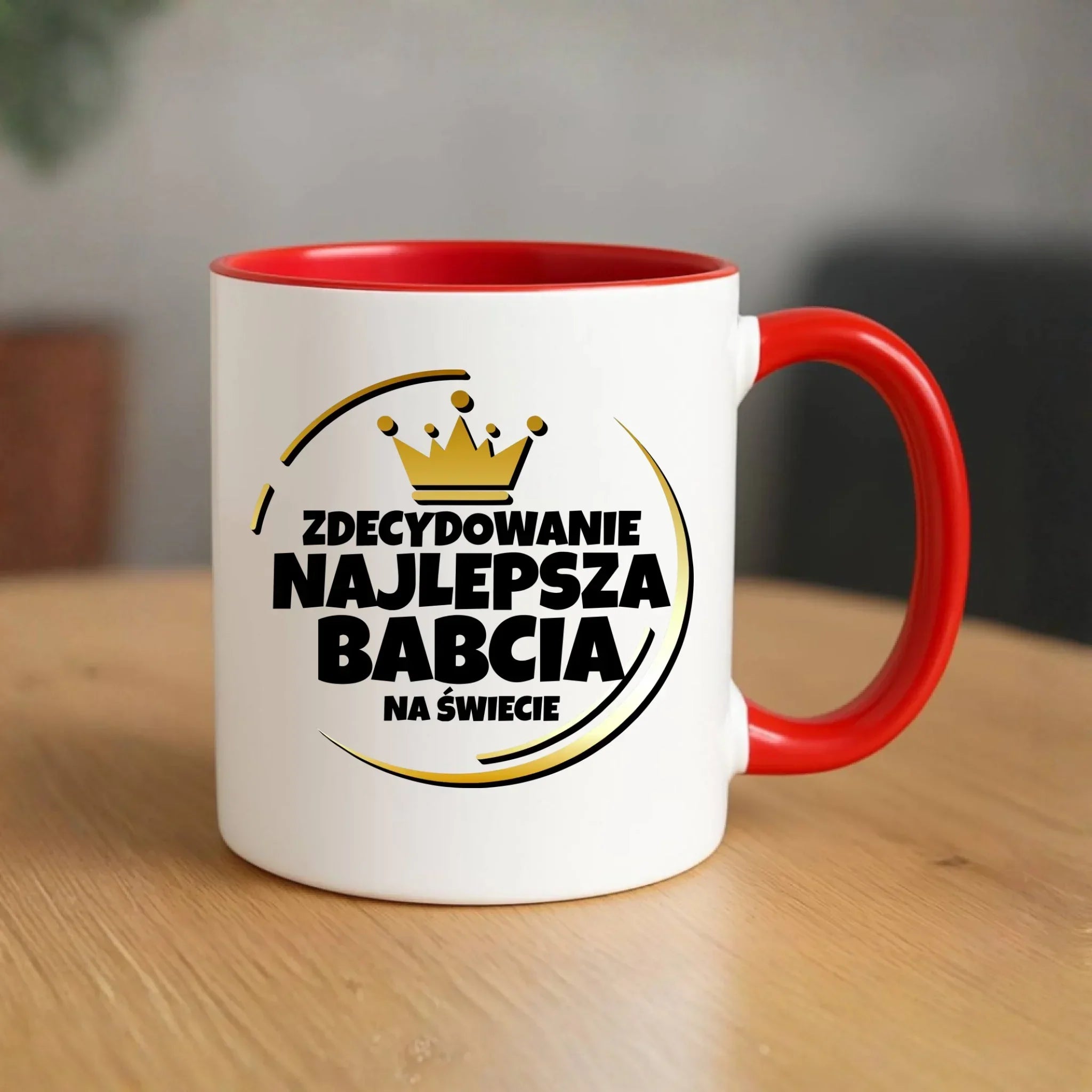 Kubek dla babci - Zdecydowanie najlepsza babcia B32 - StoryCups.pl