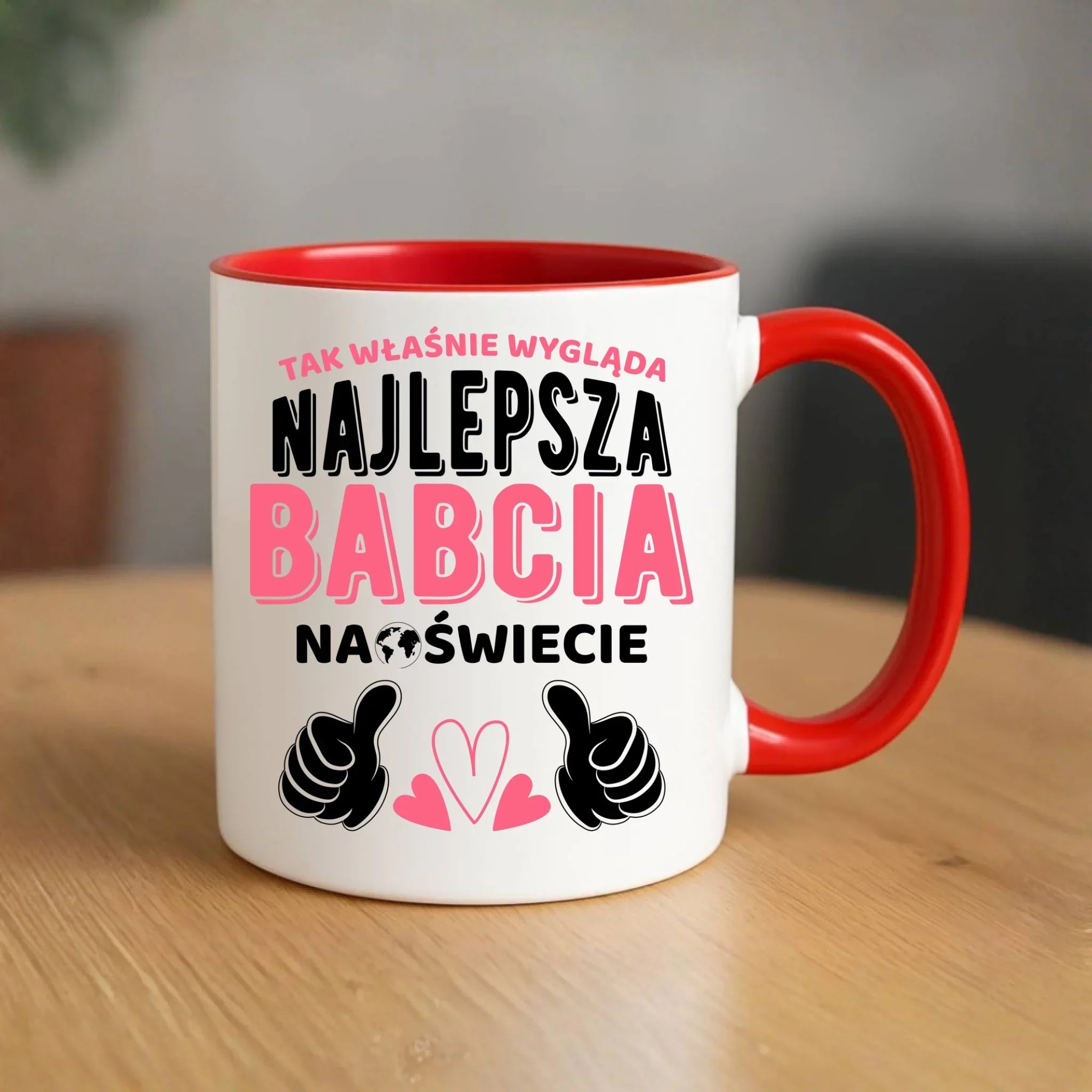 Kubek dla babci - Tak wygląda najlepsza babcia na świecie B24 - StoryCups.pl