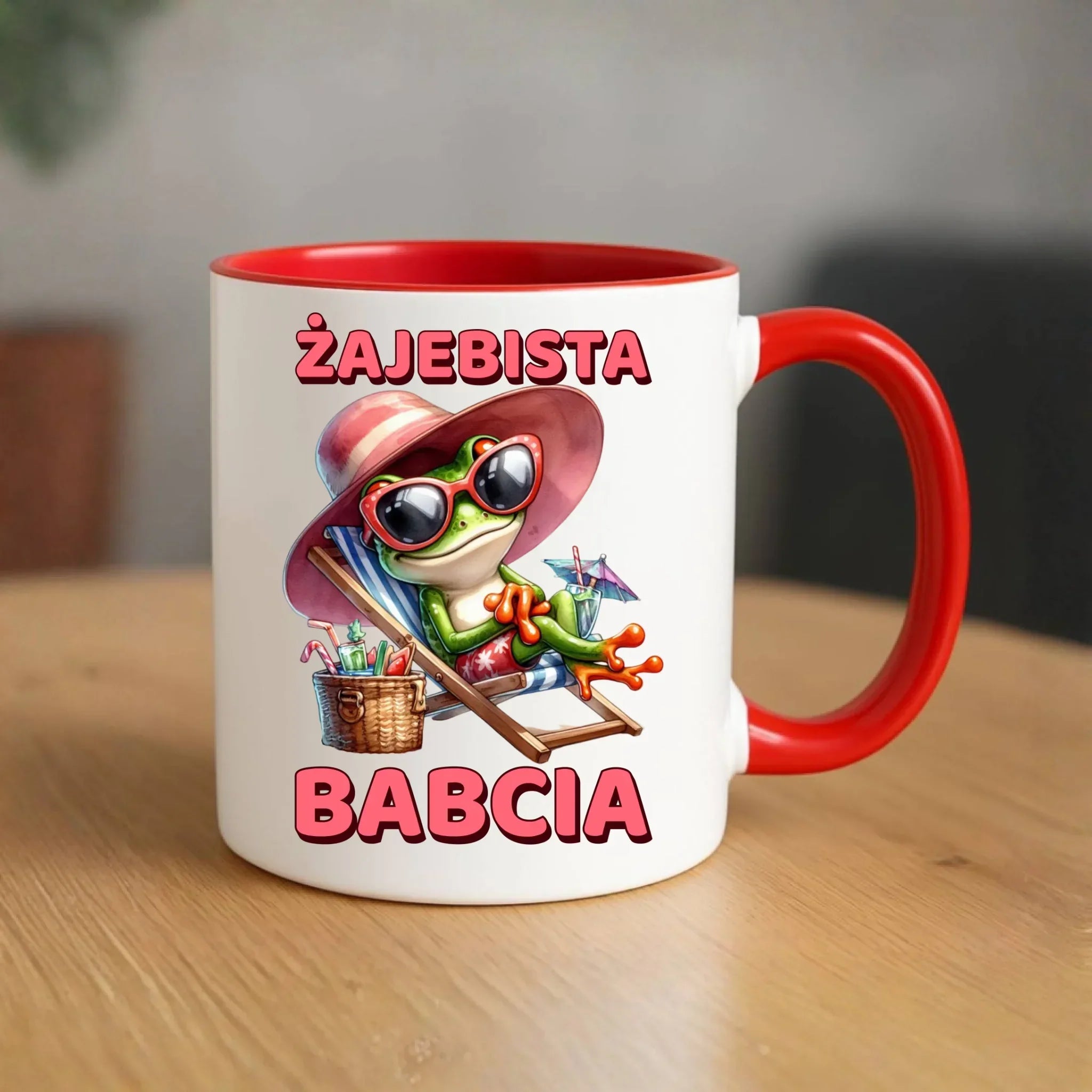 Kubek dla babci - Żajebista Babcia Żaba B27 - StoryCups.pl