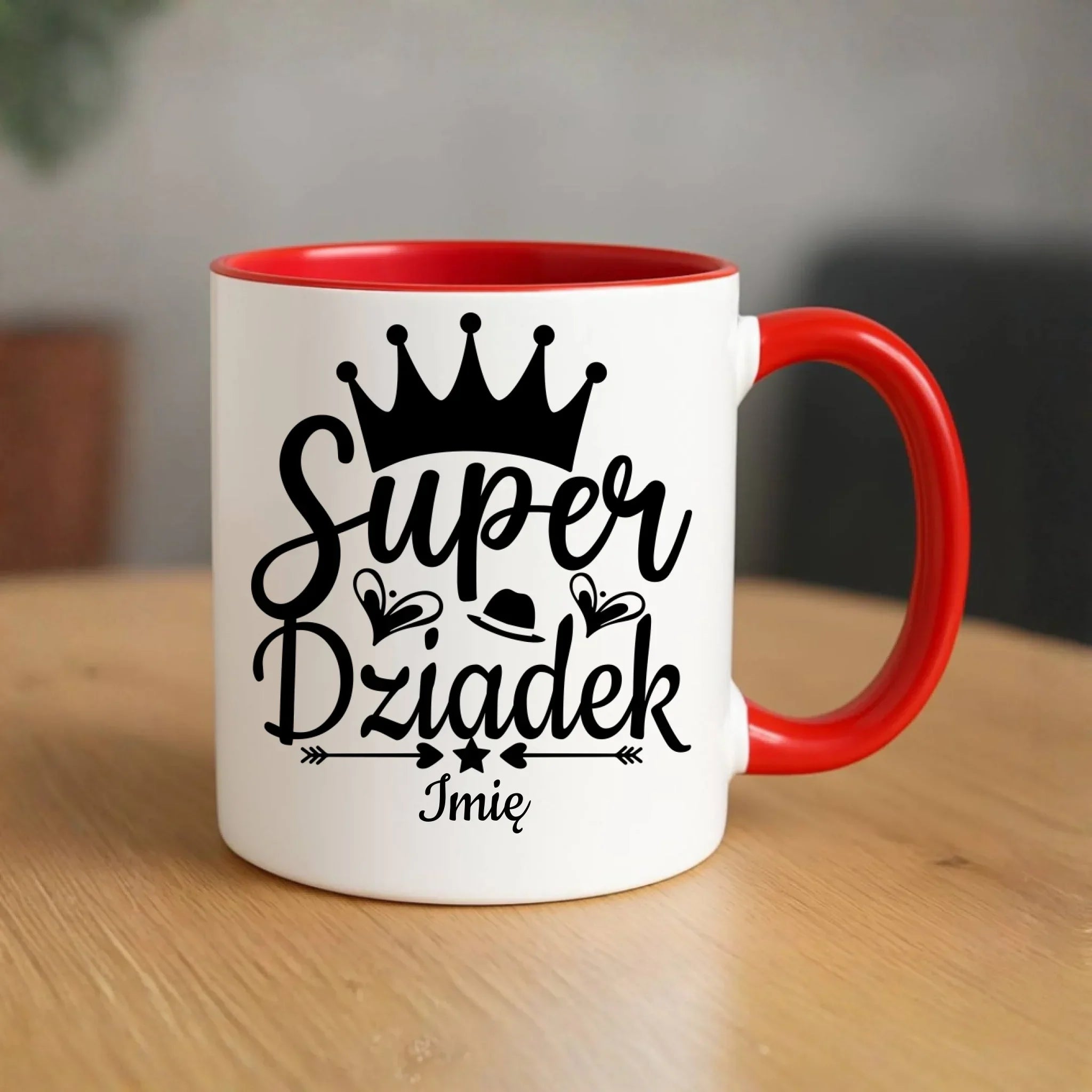 Kubek dla dziadka - Super Dziadek - personalizowany D03 - StoryCups.pl