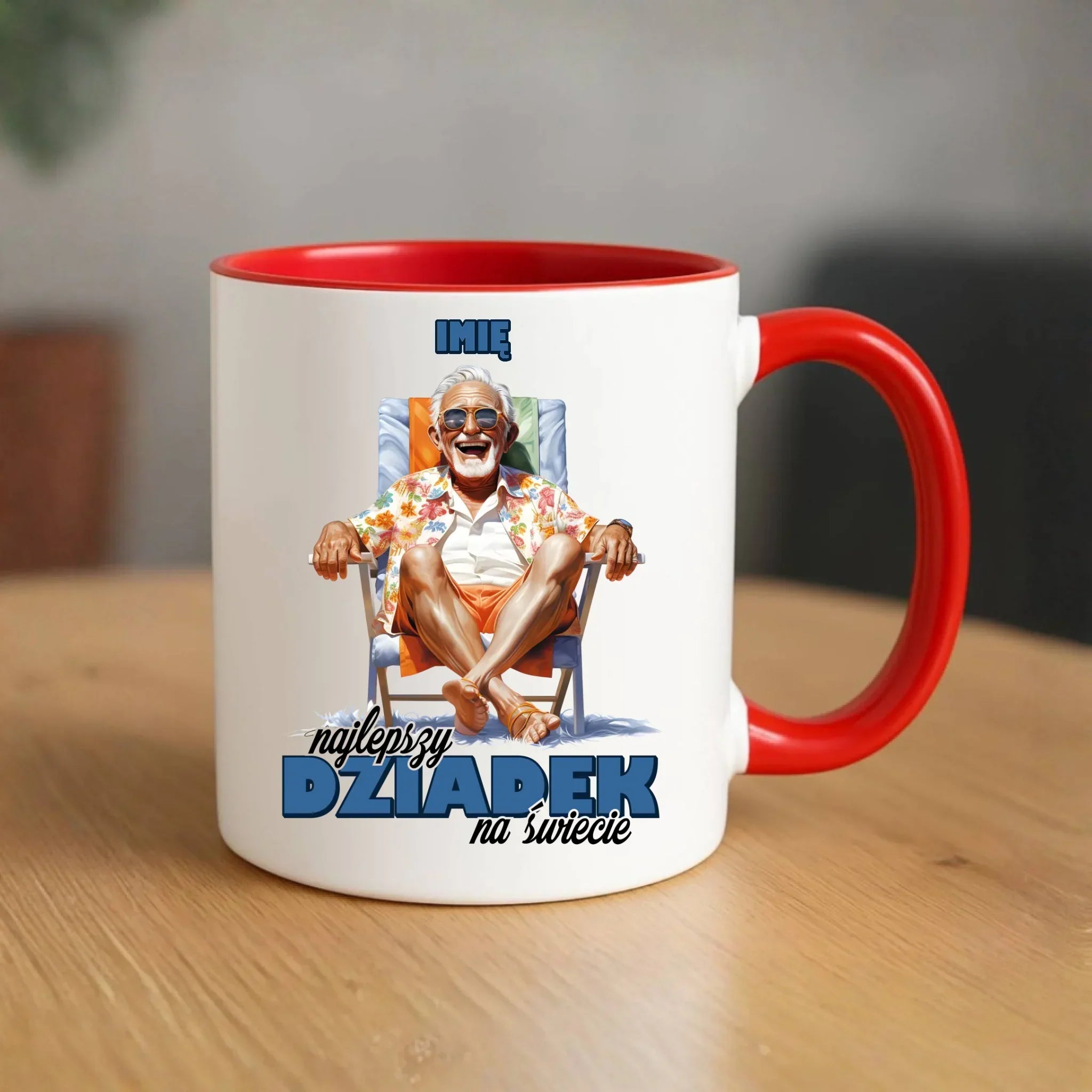 Kubek dla dziadka - Najlepszy Dziadek na świecie - personalizowany D14 - StoryCups.pl