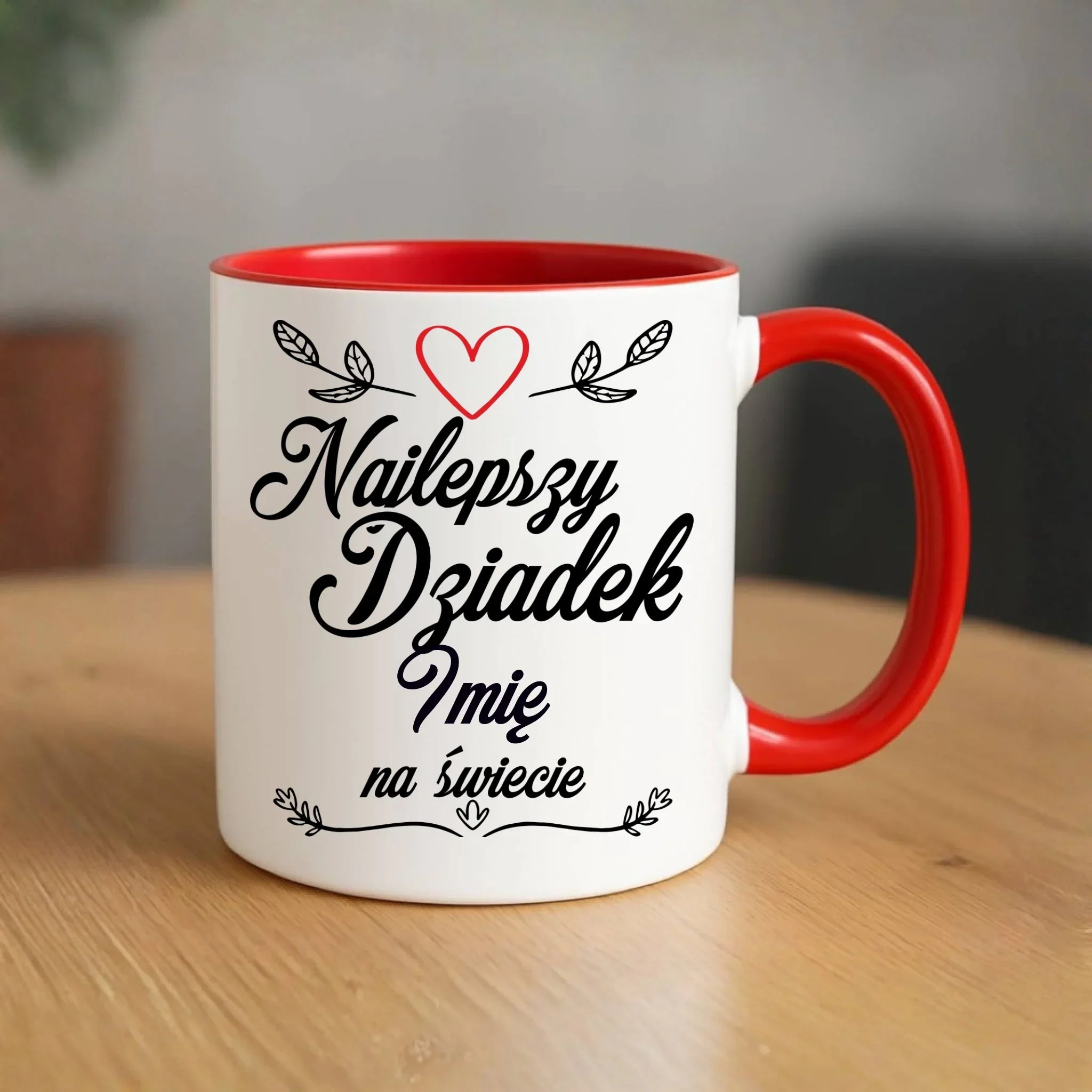 Kubek dla dziadka - Najlepszy dziadek na Świecie - personalizowany D12 - StoryCups.pl