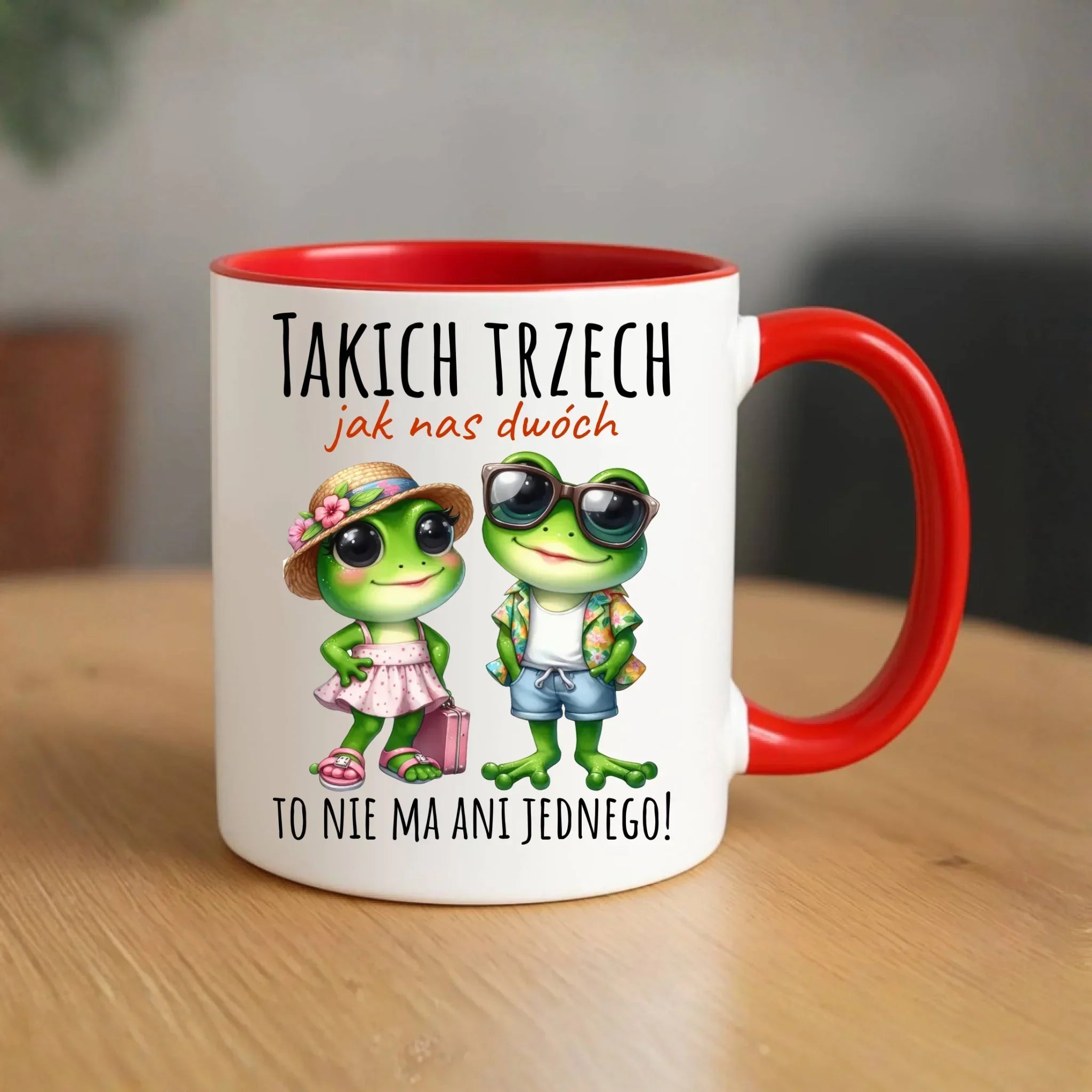 Kubek dla par - Żabki Takich trzech jak nas dwóch DCH11 - StoryCups.pl