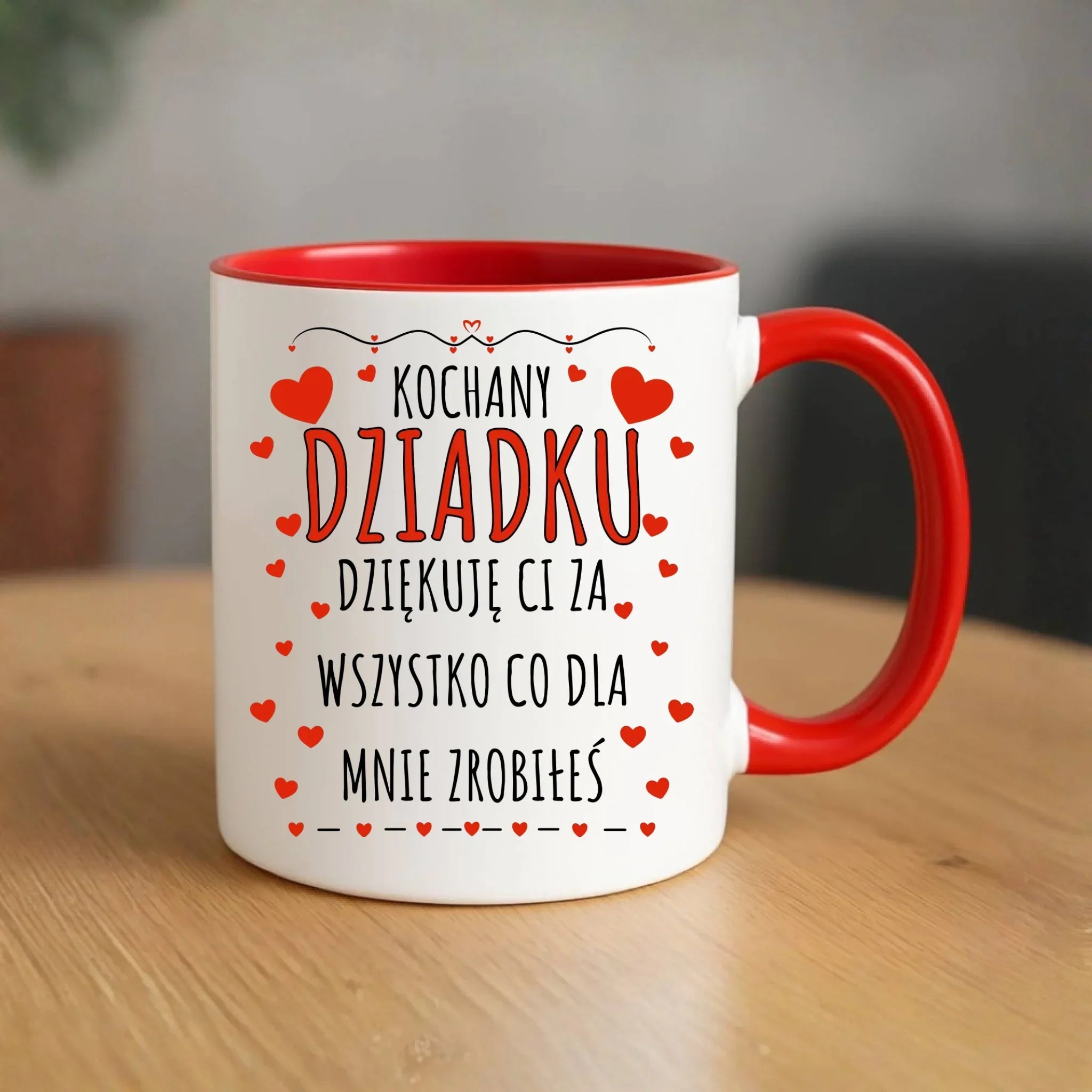 Kubek dla dziadka - Kochany Dziadku dziękuję Ci D21 - StoryCups.pl