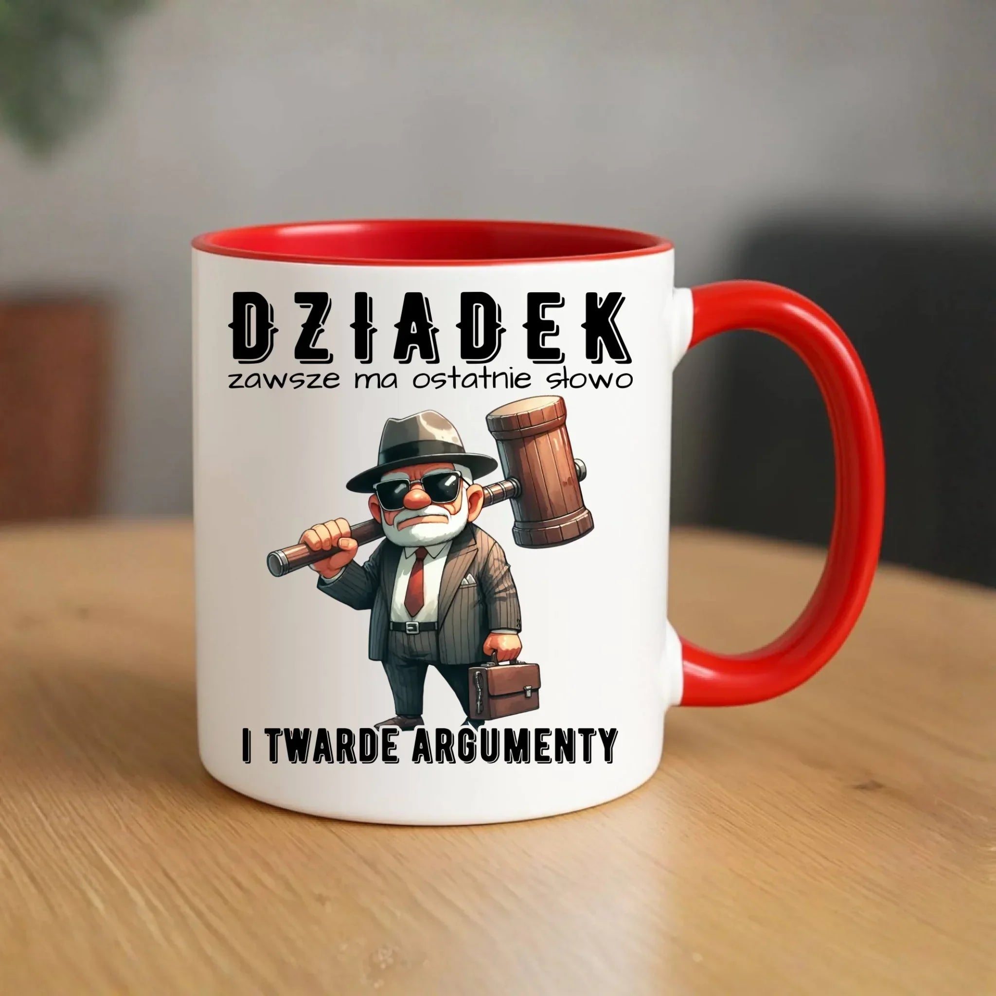 Kubek dla dziadka - Dziadek zawsze ma ostatnie słowo D40 - StoryCups.pl
