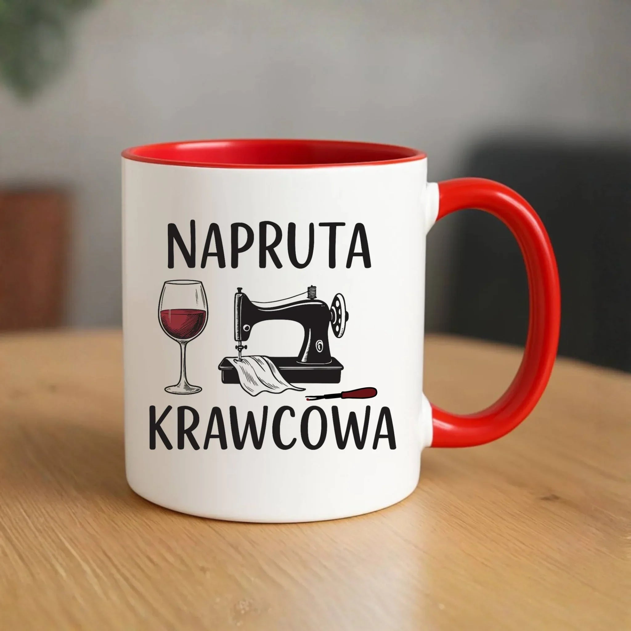 Kubek szyciowy dla krawcowej – Napruta krawcowa HS25 - StoryCups.pl