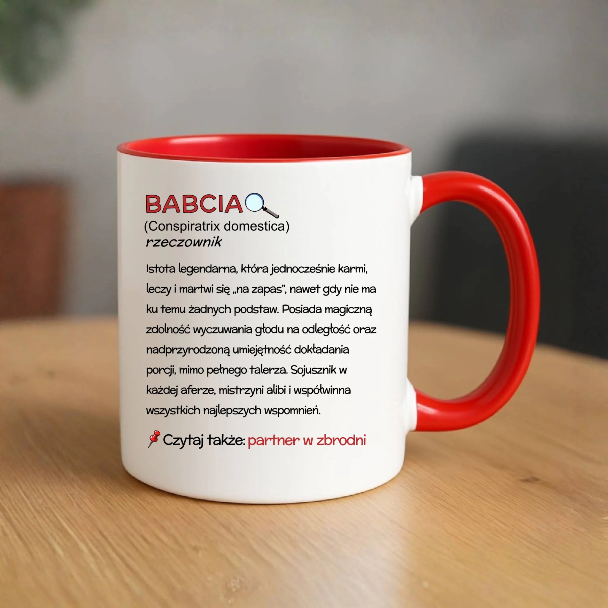 Kubek dla babci – Babcia śmieszna definicja B35