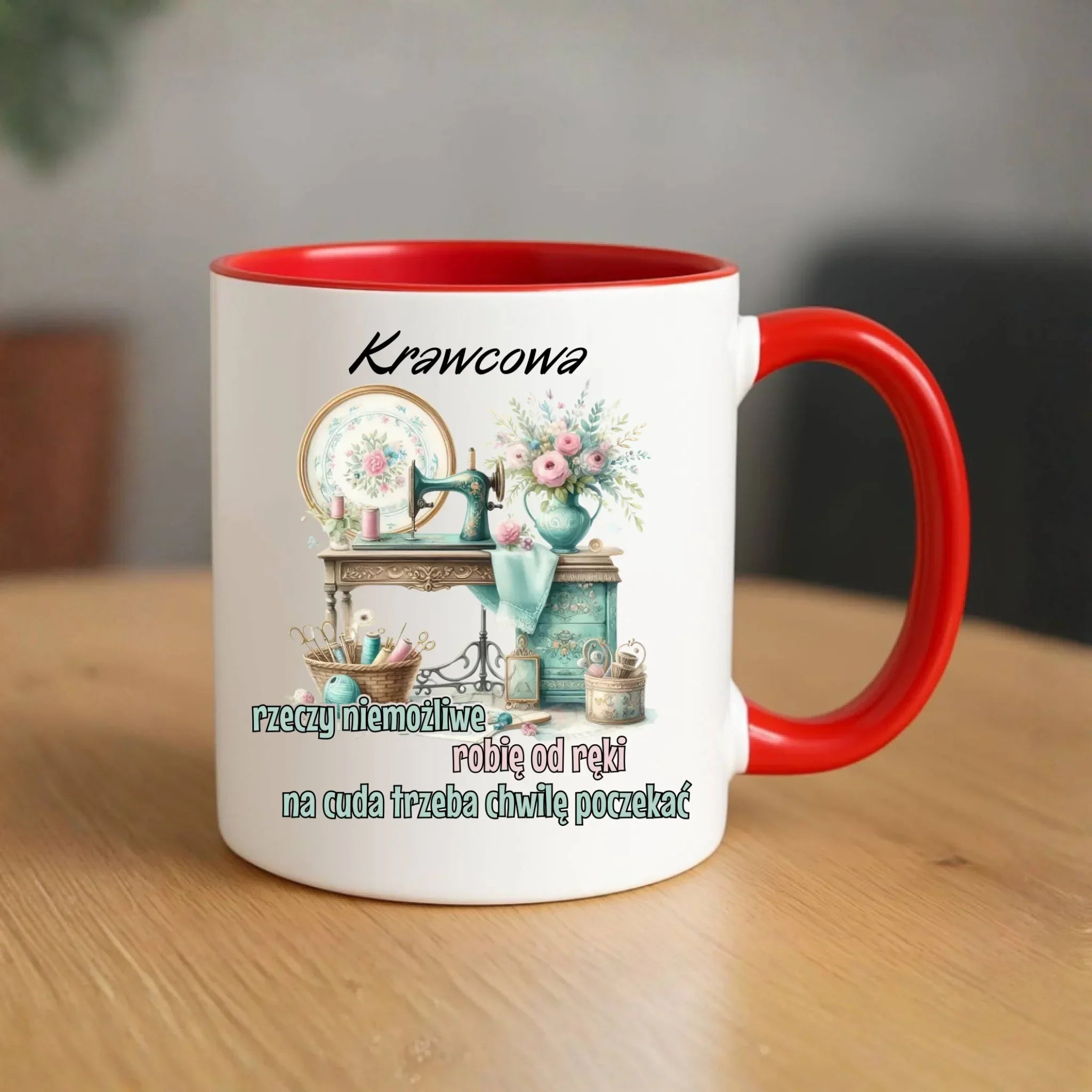 Kubek szyciowy dla krawcowej – Rzeczy niemożliwe HS35 - StoryCups.pl