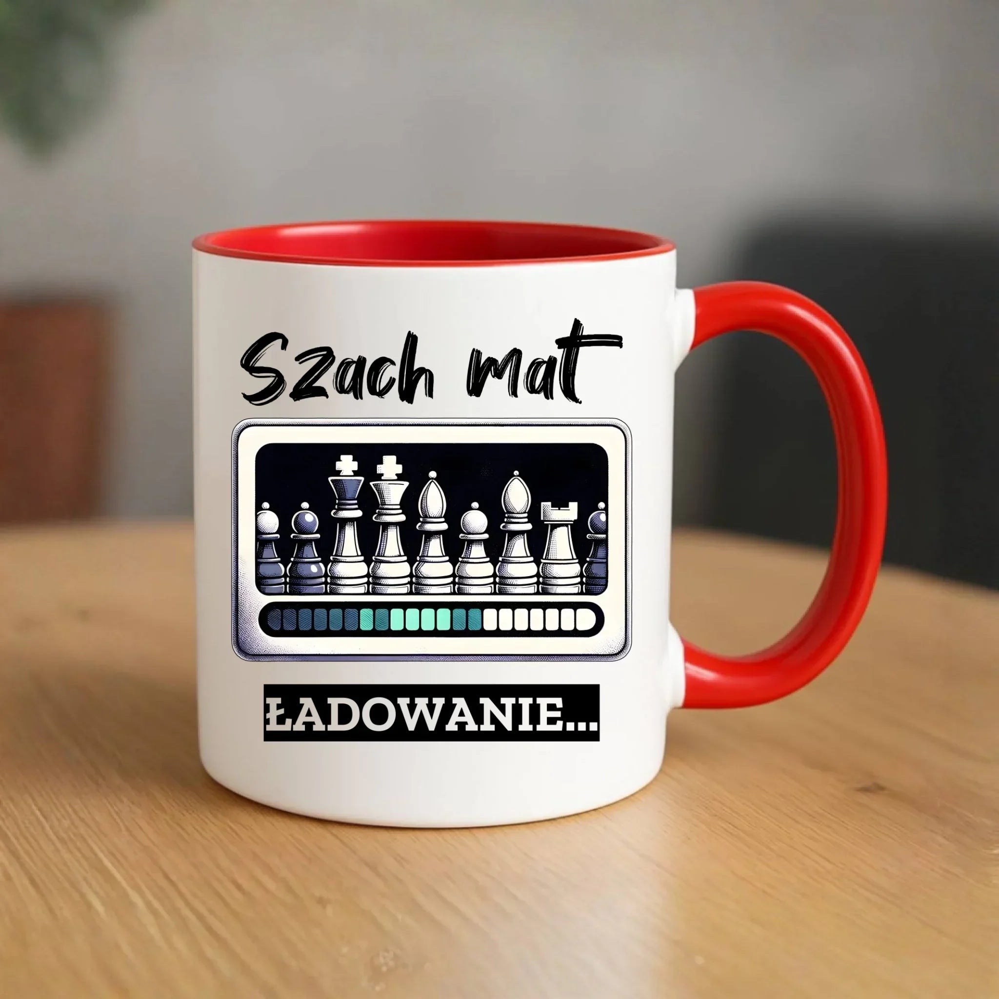 Kubek dla szachisty - Szach mat ładowanie HSZ08 - StoryCups.pl
