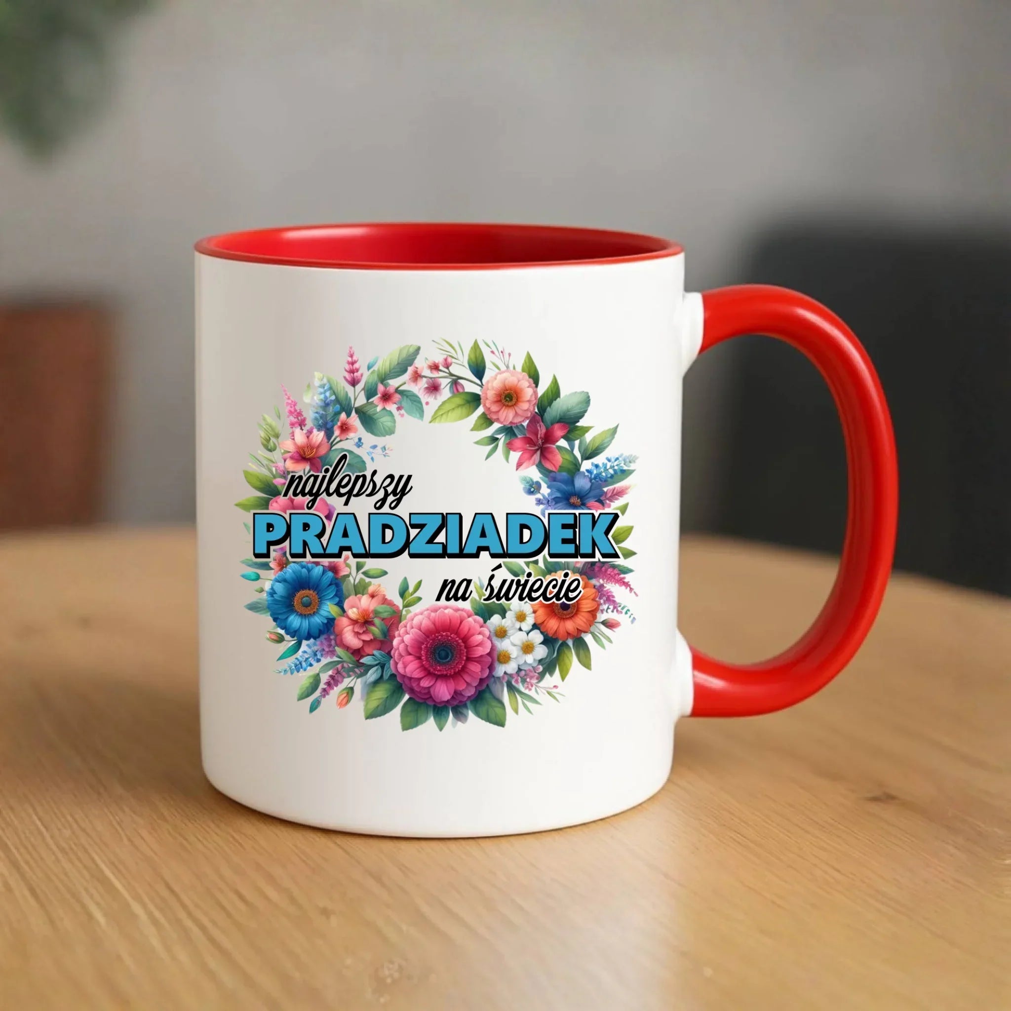 Kubek dla dziadka - Najlepszy pradziadek na świecie D45 - StoryCups.pl