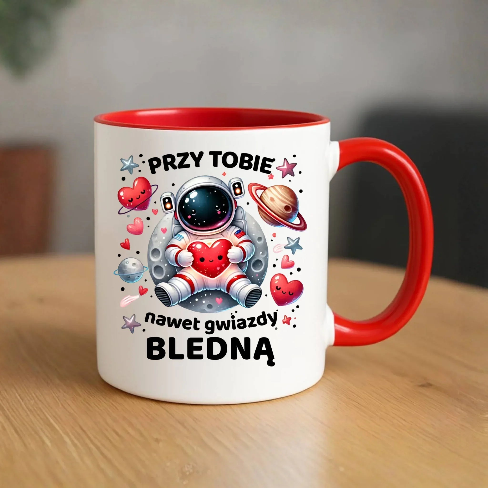 Kubek dla par - Przy Tobie nawet gwiazdy bledną W57 - StoryCups.pl